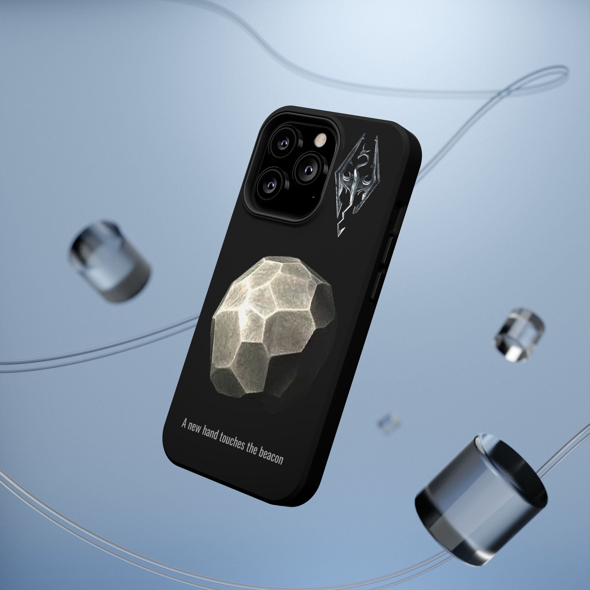 Dragonborn Meridias beacon, A new hand touches the beacon Impact-Resistant Cases