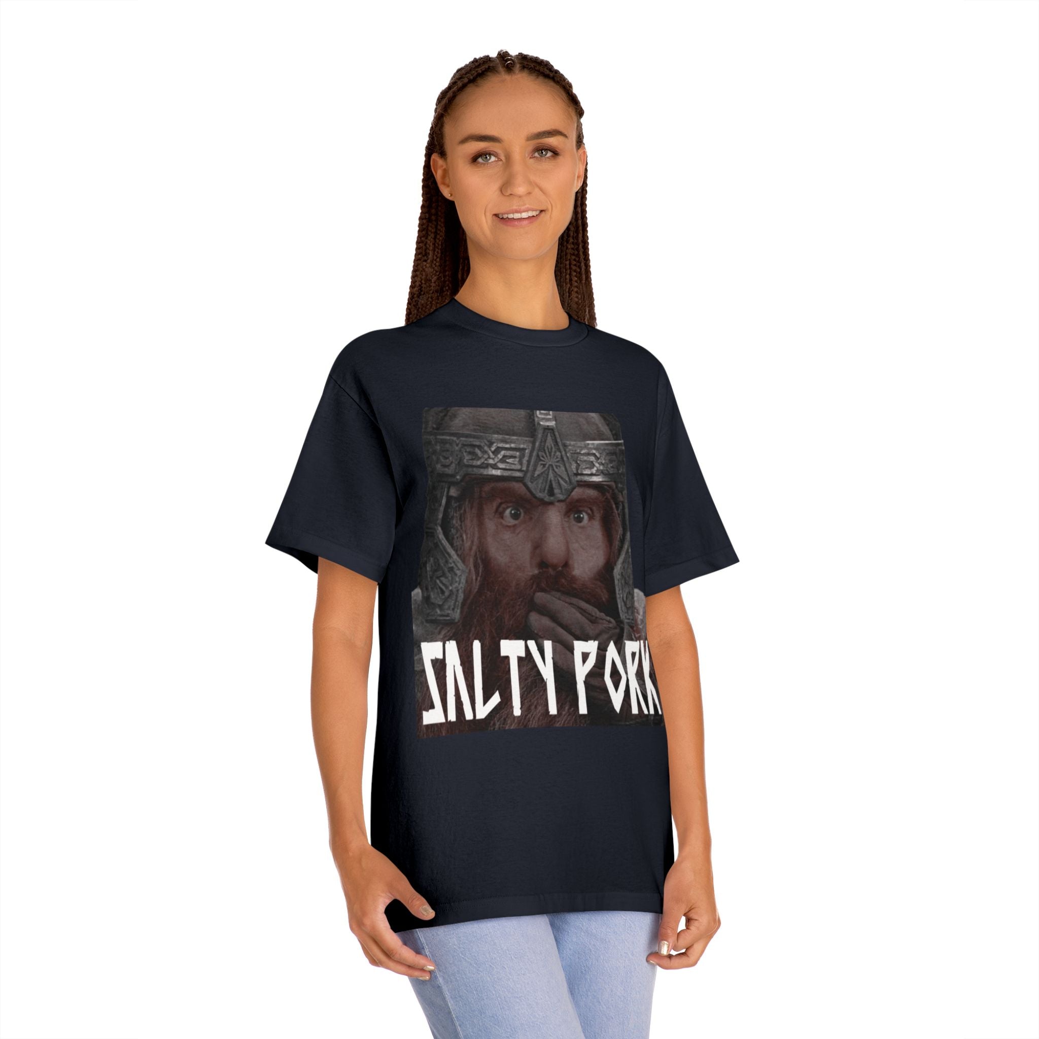Lord of the Rings inspired Gimli 'Salty Pork' Funny Unisex Classic Tee