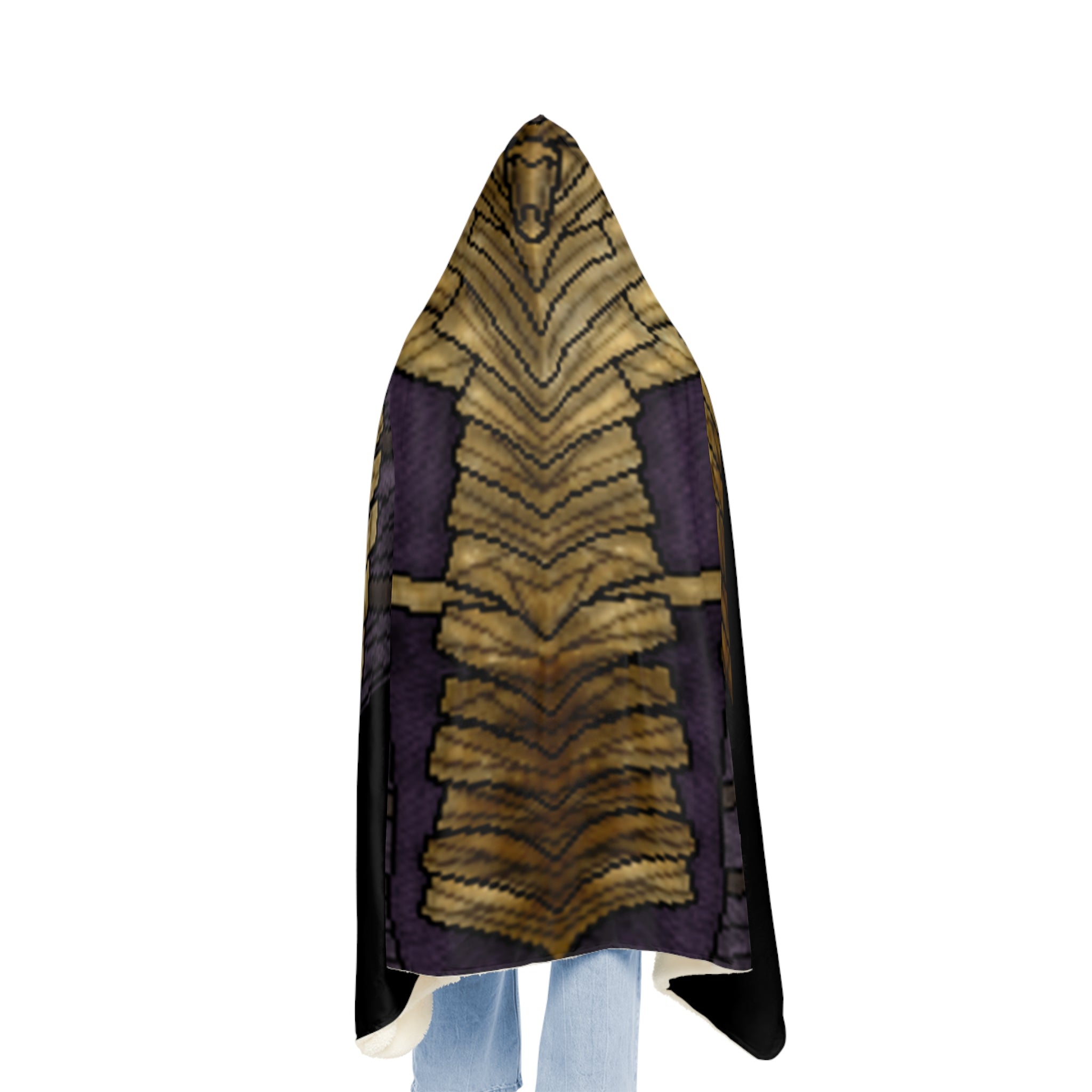 Dragonborn inspired Dragon priest robe Snuggle Blanket