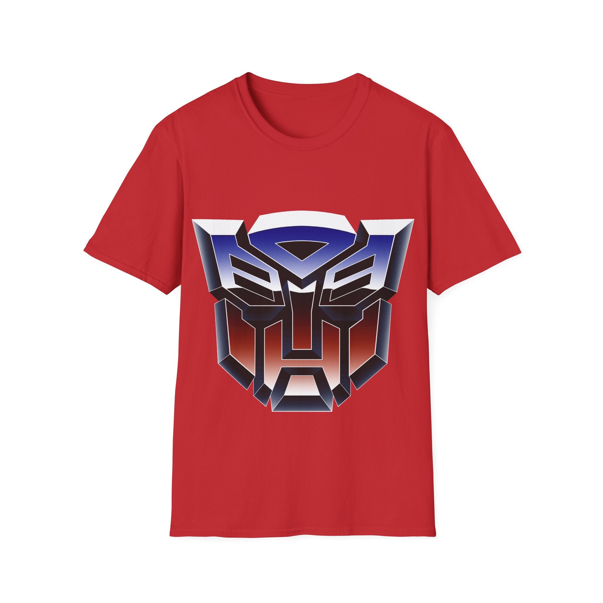 Transformers inspired Autobot Unisex Softstyle T-Shirt
