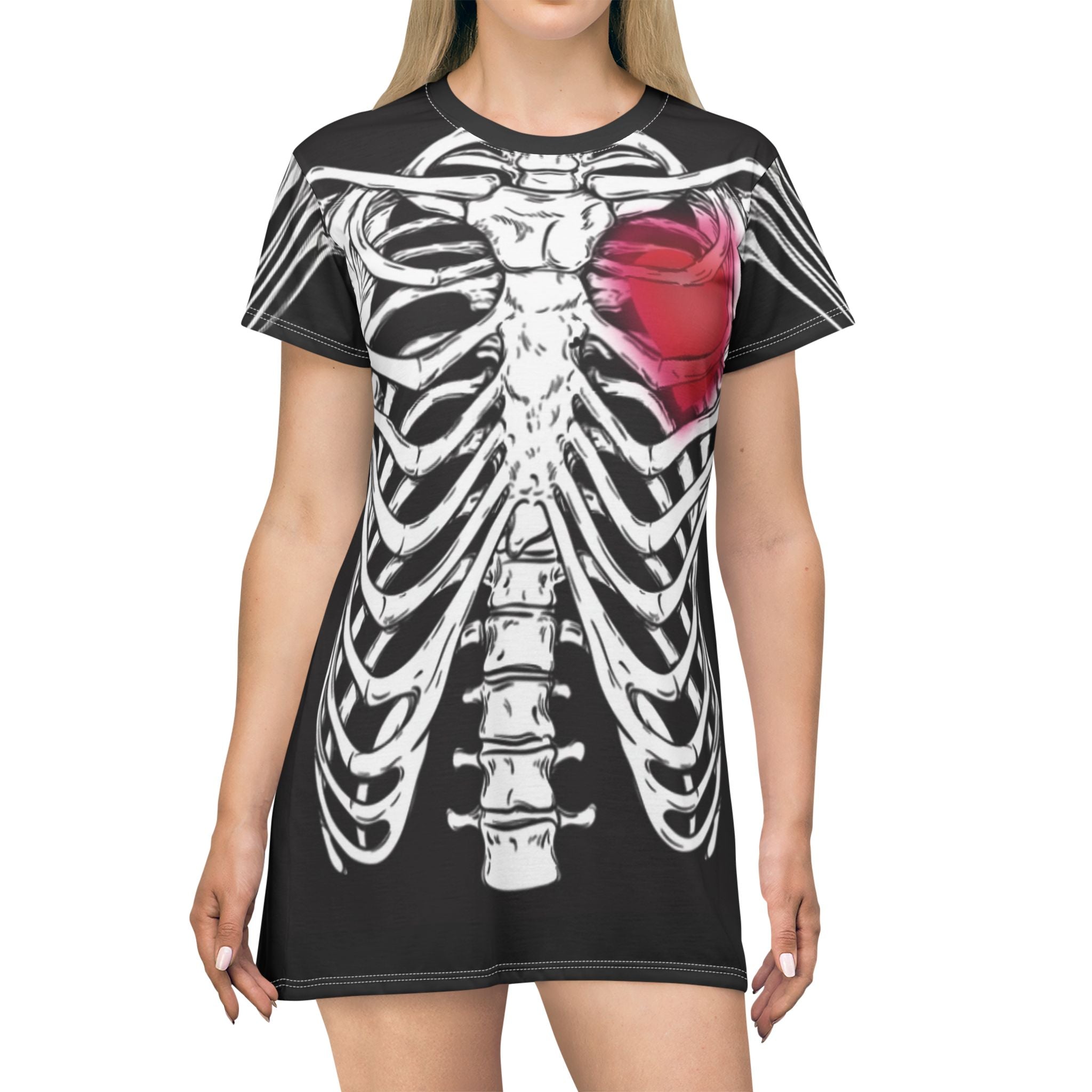 Halloween skele t-shirt<3