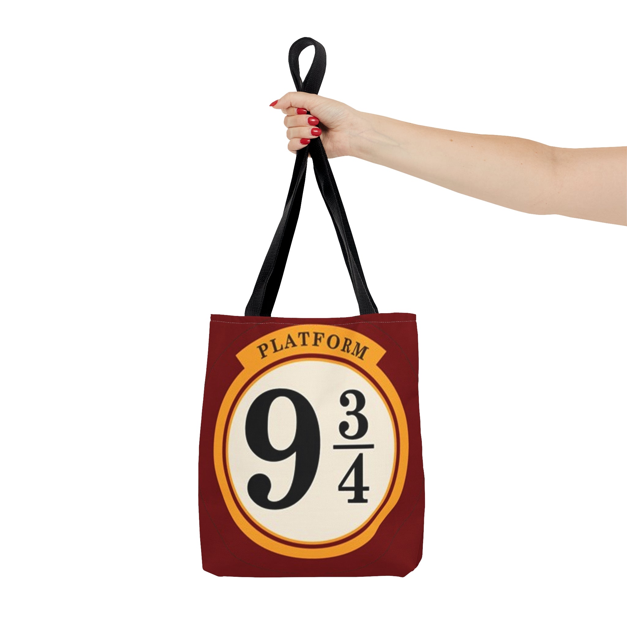 Platform 9 3/4 Harry Potter Hogwarts express inspired AOP Tote Bag