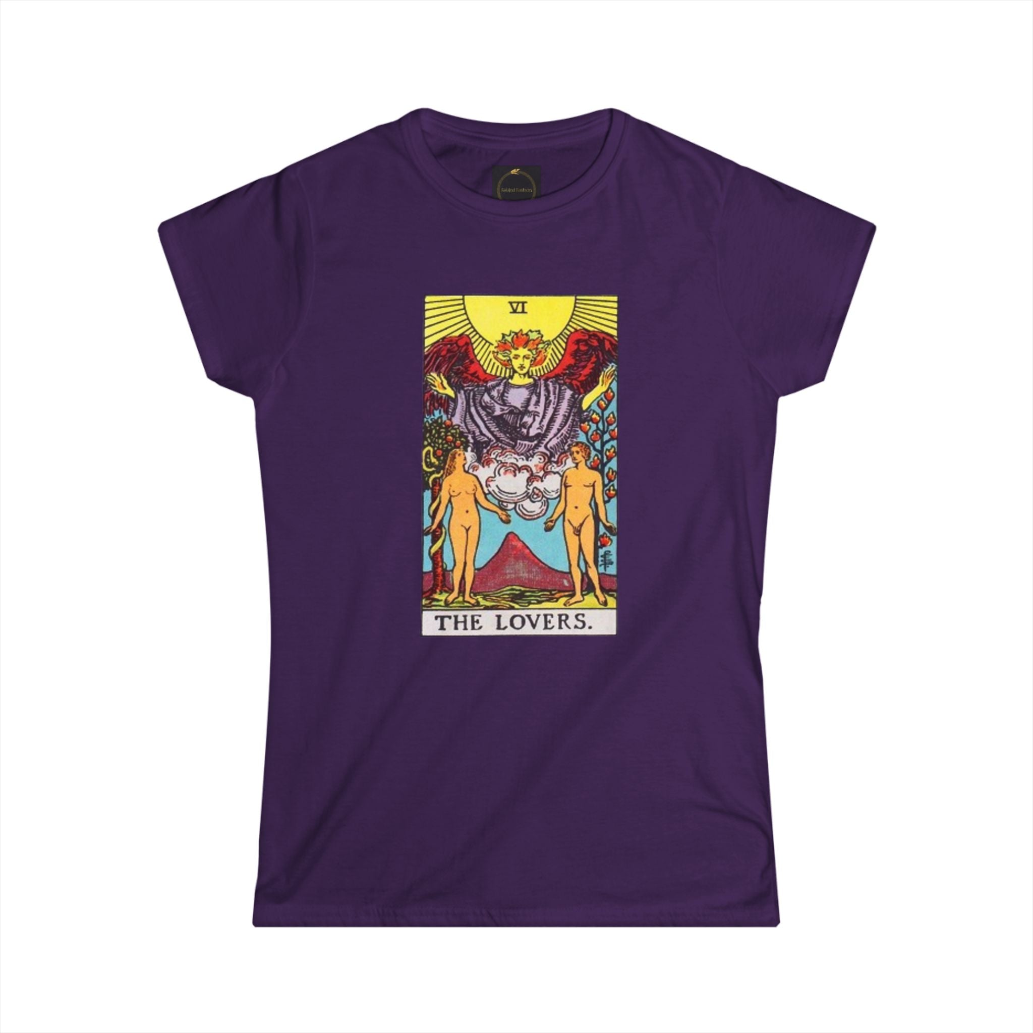 Women's Tee - Tarot Card The Lovers - Spirituality Shirt