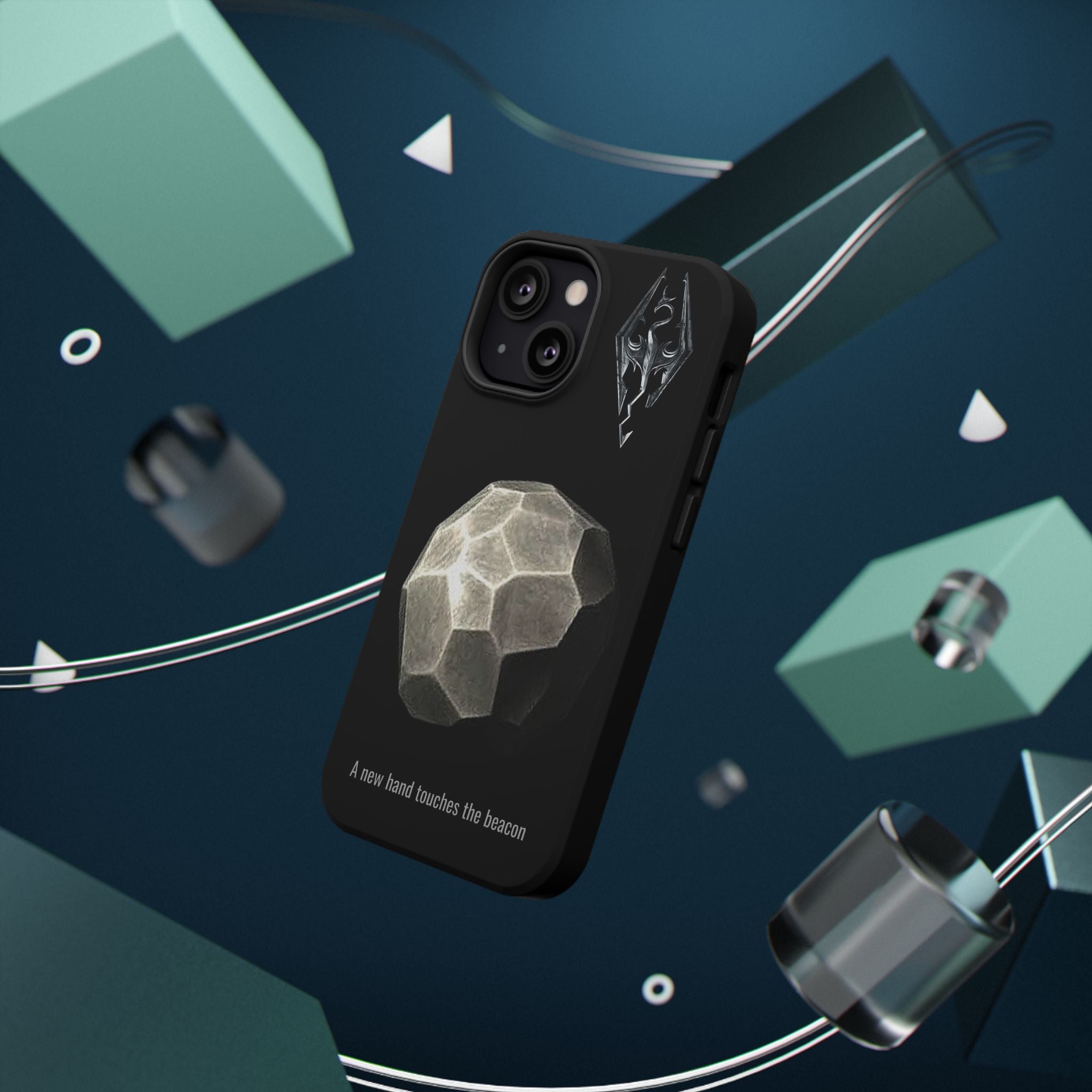 Dragonborn Meridias beacon, A new hand touches the beacon Impact-Resistant Cases