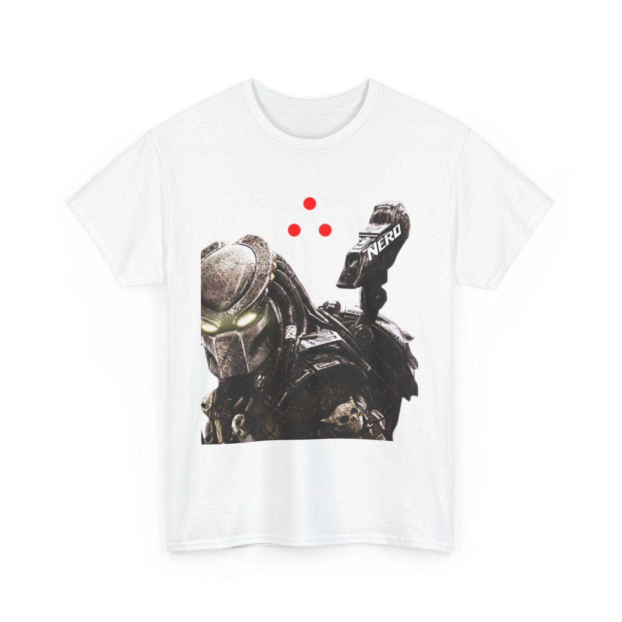 Predator fanart funny nerdgun Unisex Heavy Cotton Tee