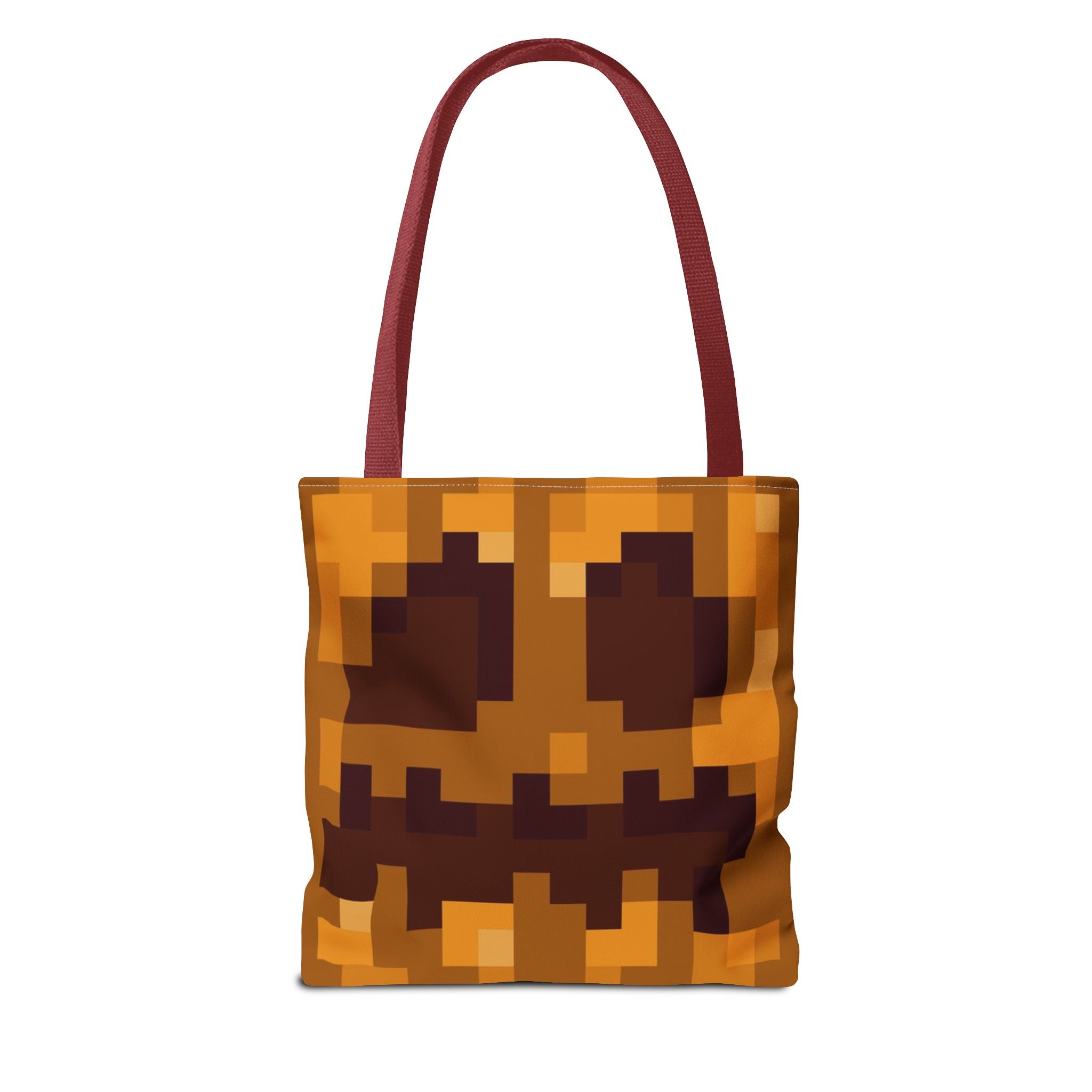 Minecraft Jack O Lantern inspired pumpkin Tote Bag (AOP) Perfect for  Halloween