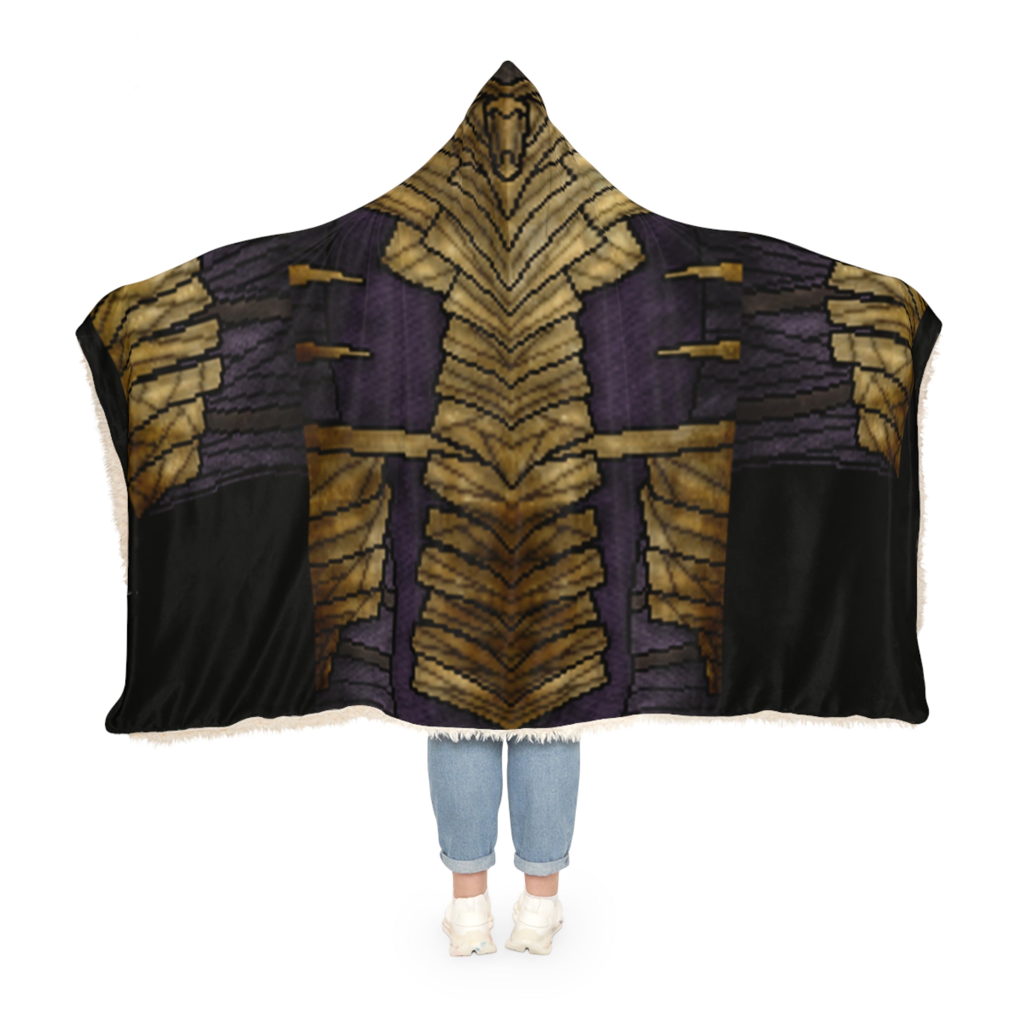 Dragonborn inspired Dragon priest robe Snuggle Blanket