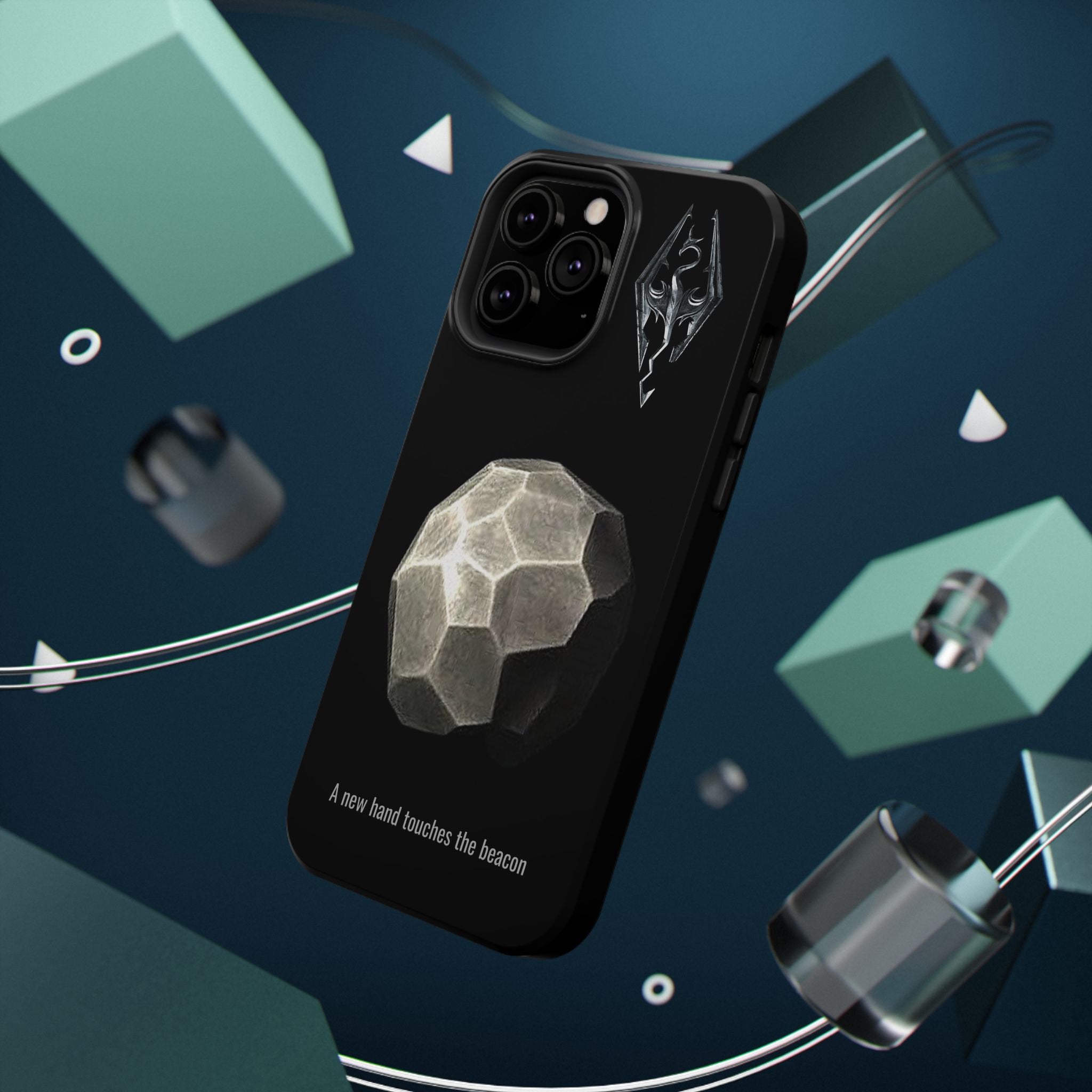 Dragonborn Meridias beacon, A new hand touches the beacon Impact-Resistant Cases