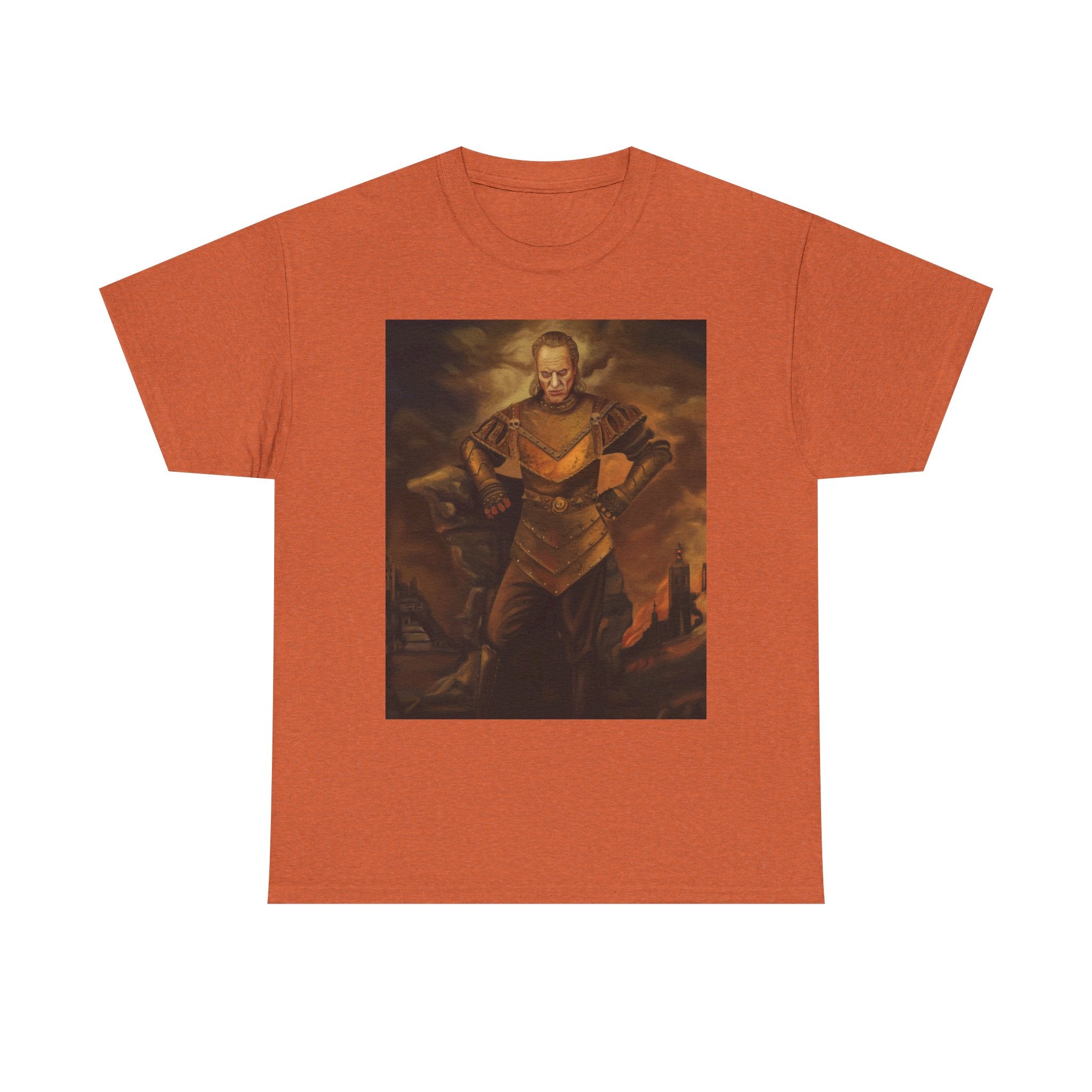 Vigo the Cruel Unisex Heavy Cotton Tee, Ghostbusters 2 Inspired Fan Art, Lord Vigo, Sorrow of Moldavia, Halloween Shirt, Horror Movie Gift,