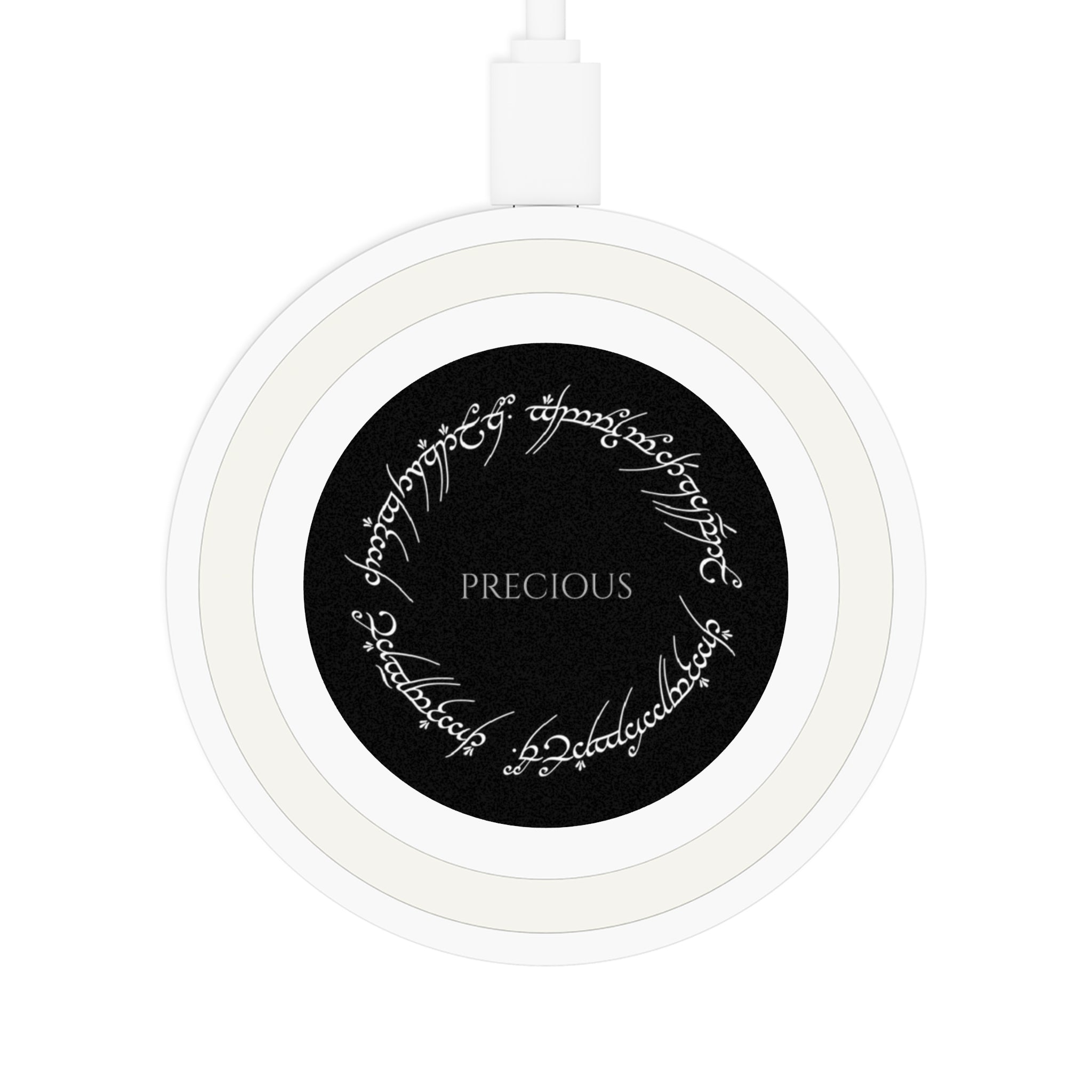Lord of the Rings Elvish 'Precious' Quake Wireless Charging Pad