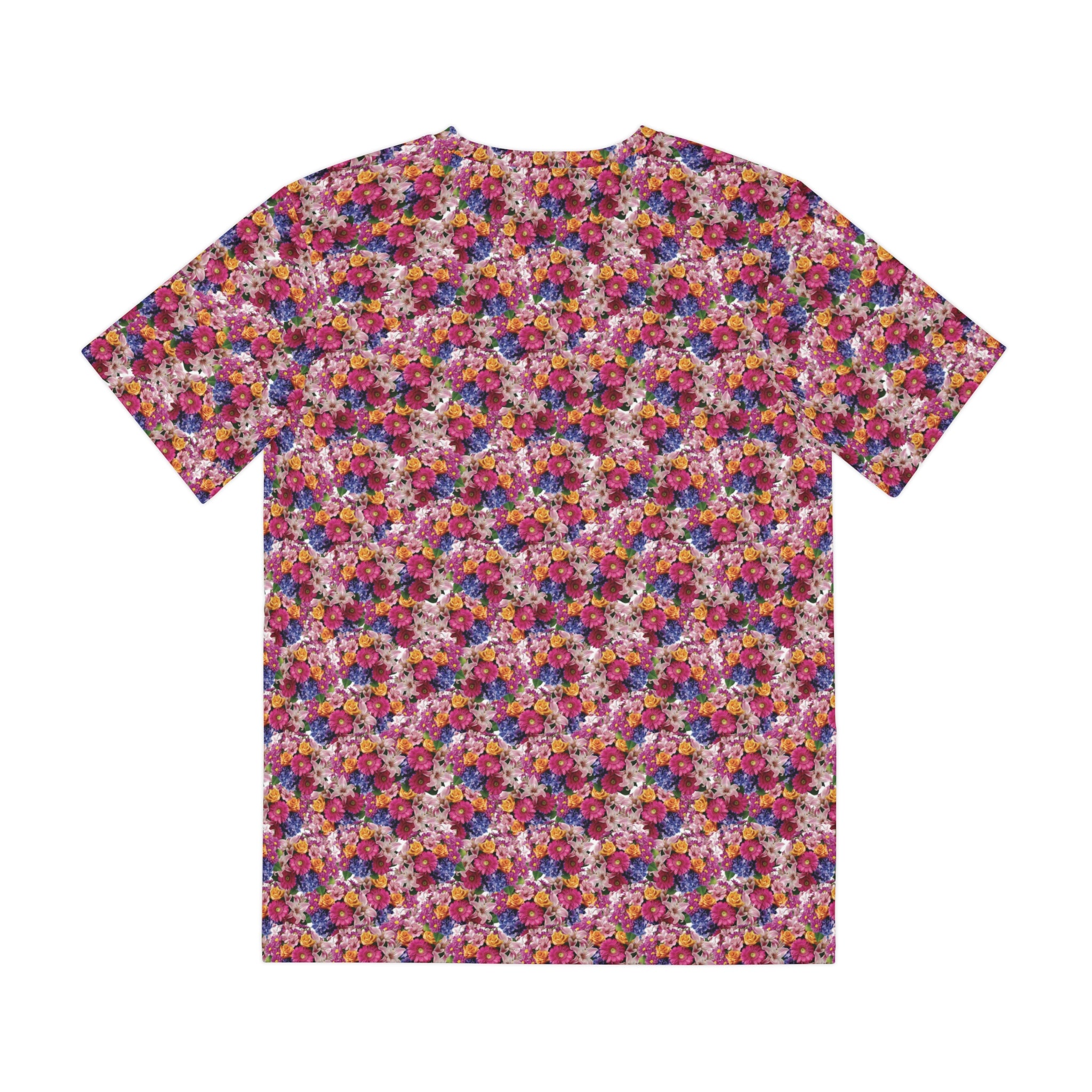 Fabled Fashion Flowerprint series multicolour Men's Polyester Tee (AOP)