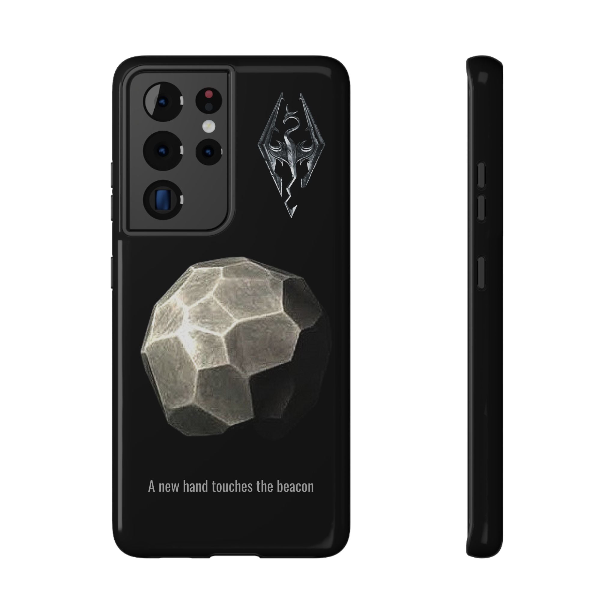 Dragonborn Meridias beacon, A new hand touches the beacon Impact-Resistant Cases