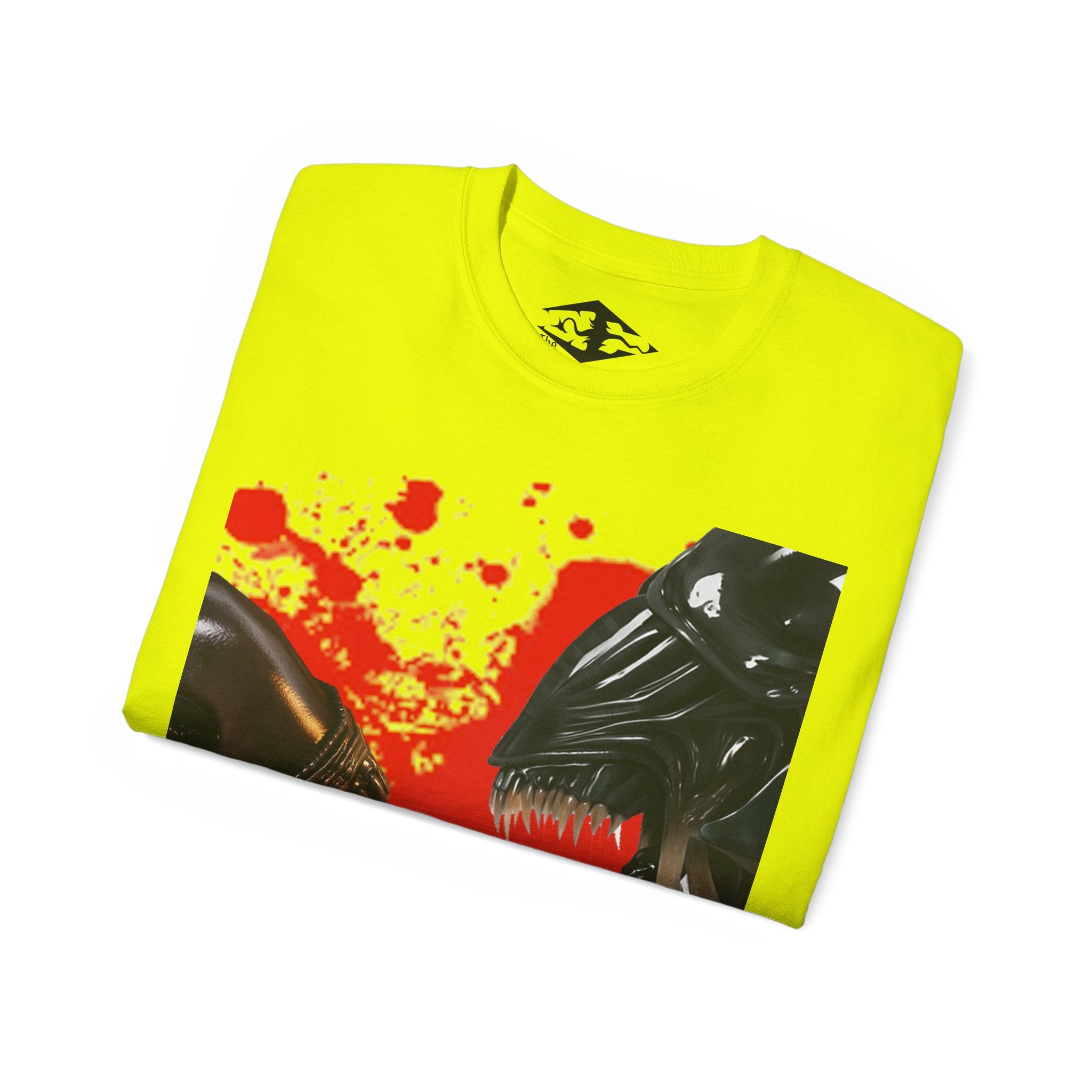 Aliens 'Love at first bite' Funny Unisex Ultra Cotton Tee