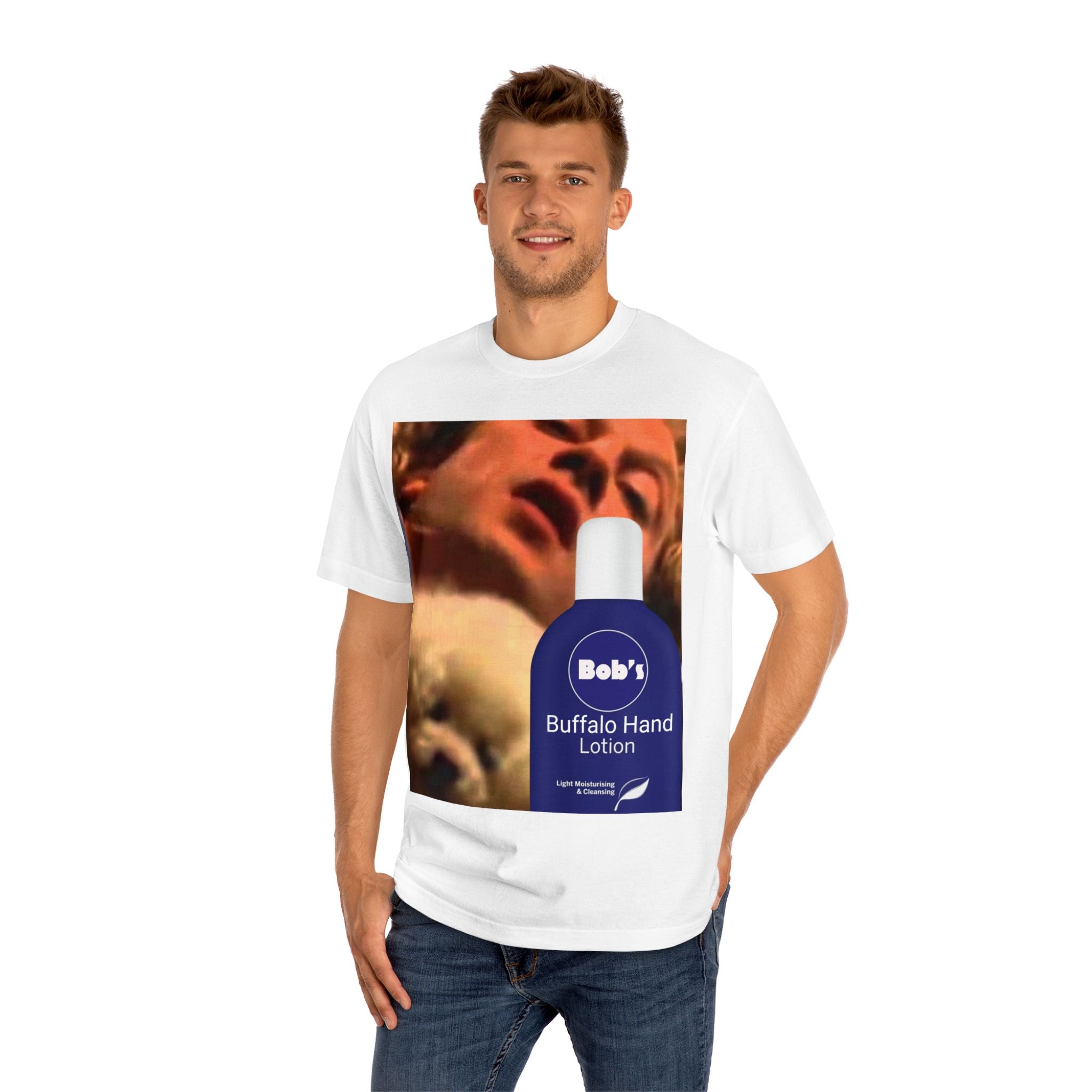 Silence of the lambs inspired Buffalo Bill 'She puts the lotion' funny Unisex Classic Tee