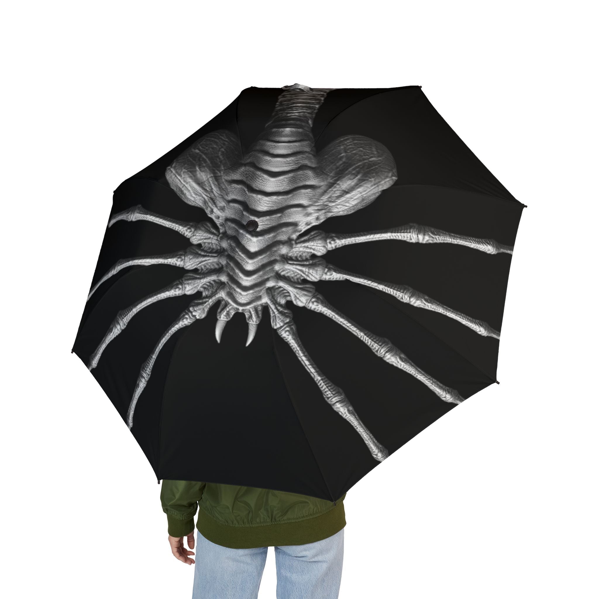 Halloween Alien Facehugger Umbrella