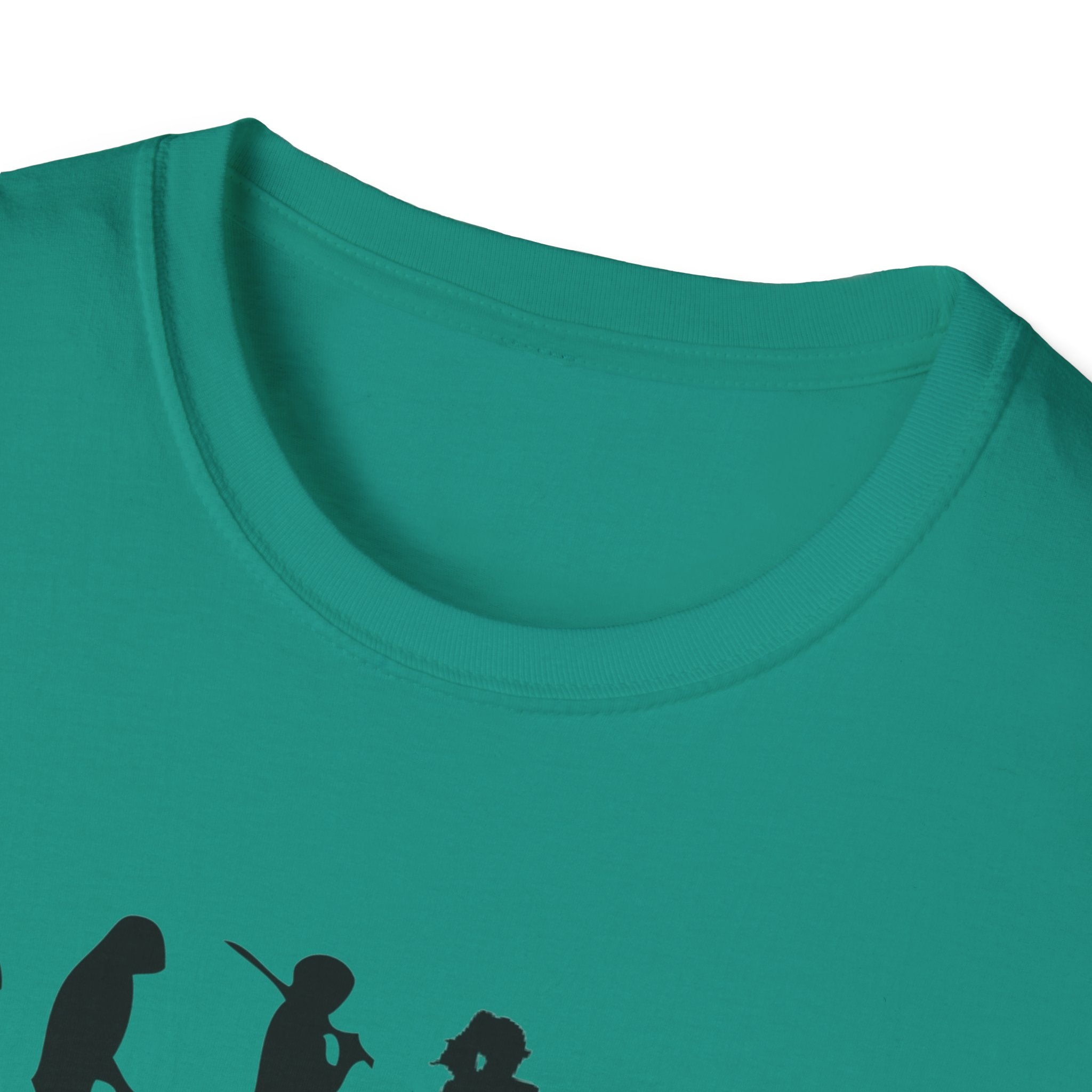 Dog walker evolution Unisex Softstyle T-Shirt