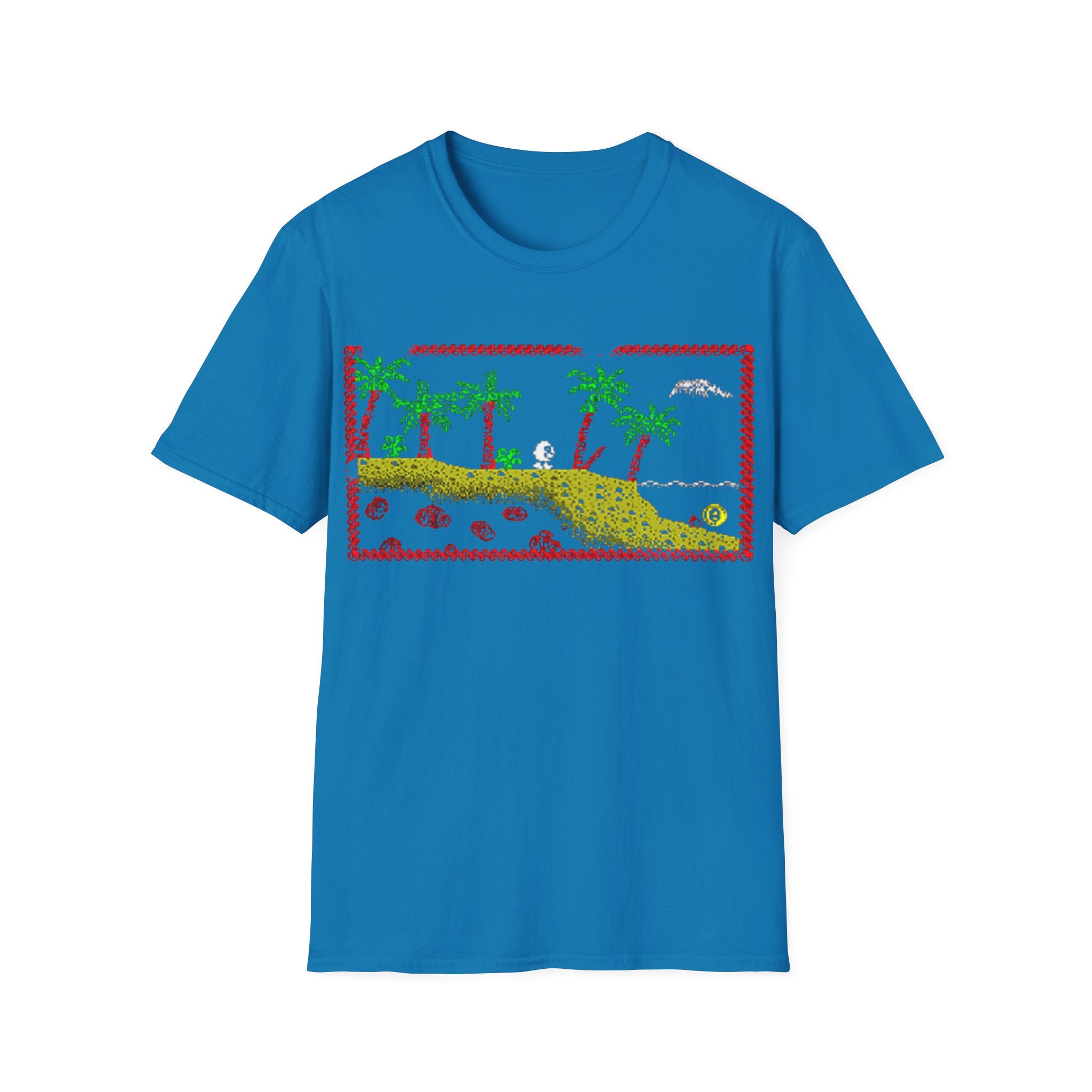 Dizzy Egg Retro Unisex Softstyle T-Shirt