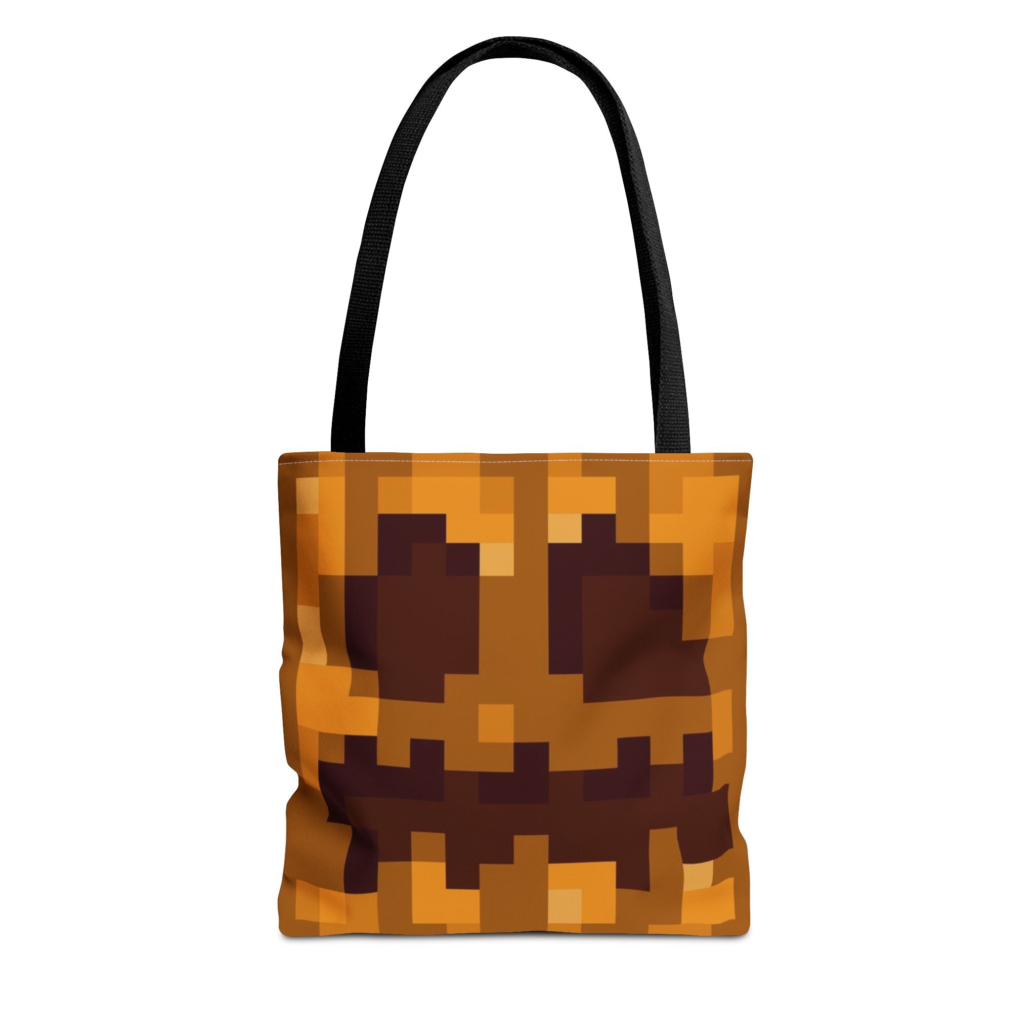 Minecraft Jack O Lantern inspired pumpkin Tote Bag (AOP) Perfect for  Halloween