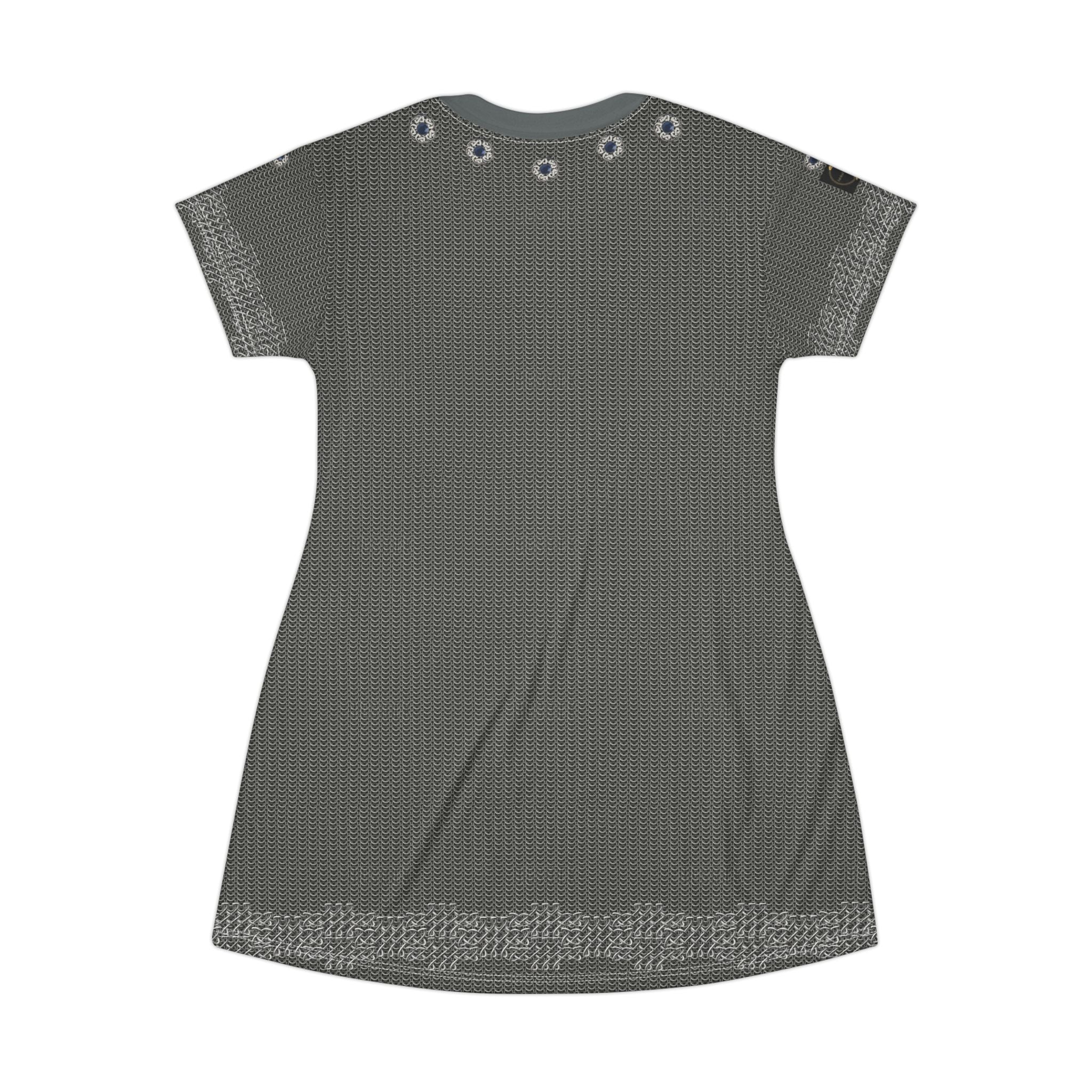 Chainmail T-Shirt Dress by Fabled Fashion