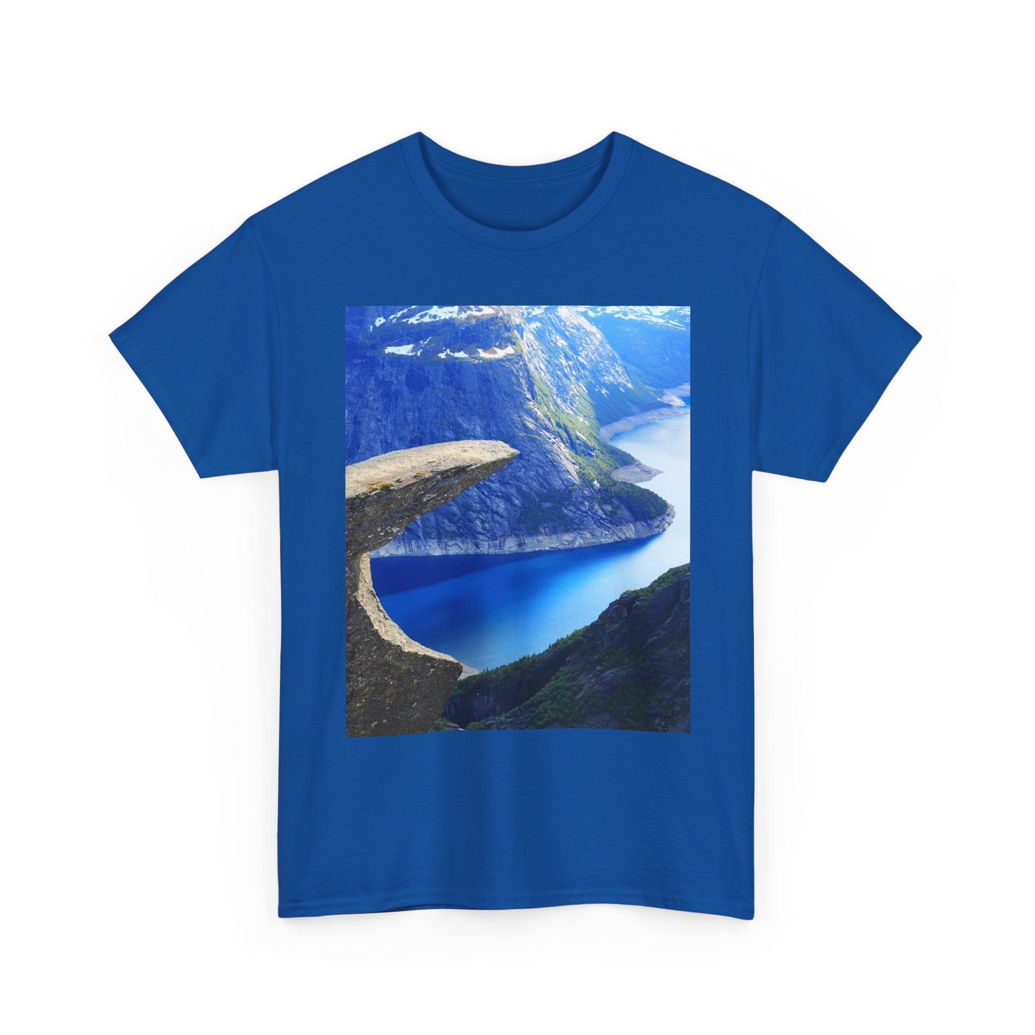 Trolltunga Tee Shirt - Unisex Heavy Cotton