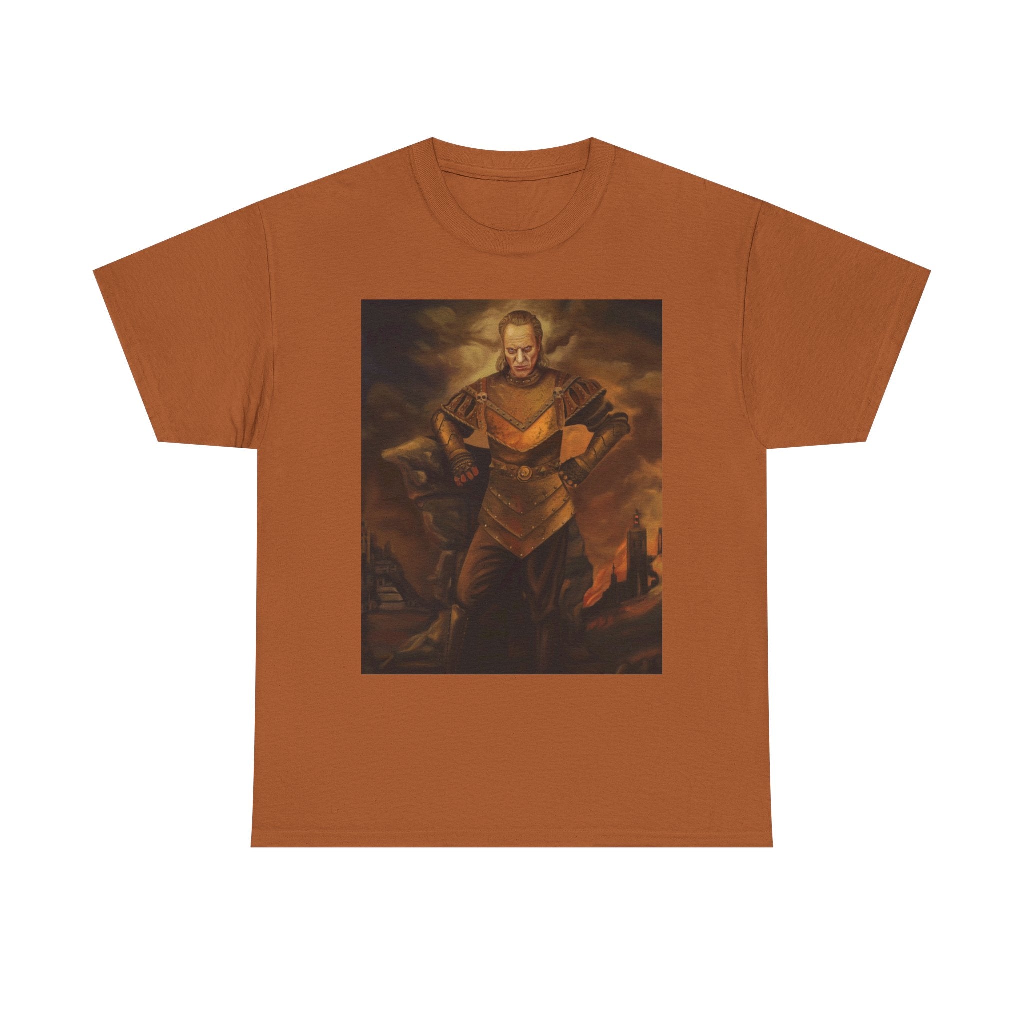 Vigo the Cruel Unisex Heavy Cotton Tee, Ghostbusters 2 Inspired Fan Art, Lord Vigo, Sorrow of Moldavia, Halloween Shirt, Horror Movie Gift,