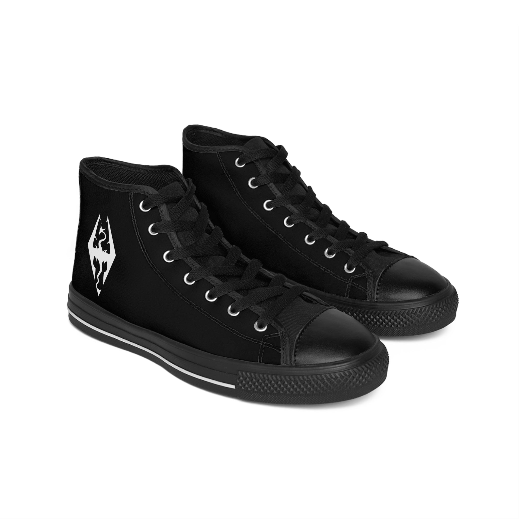 Dragonborn Women's Classic Sneakers (Black)