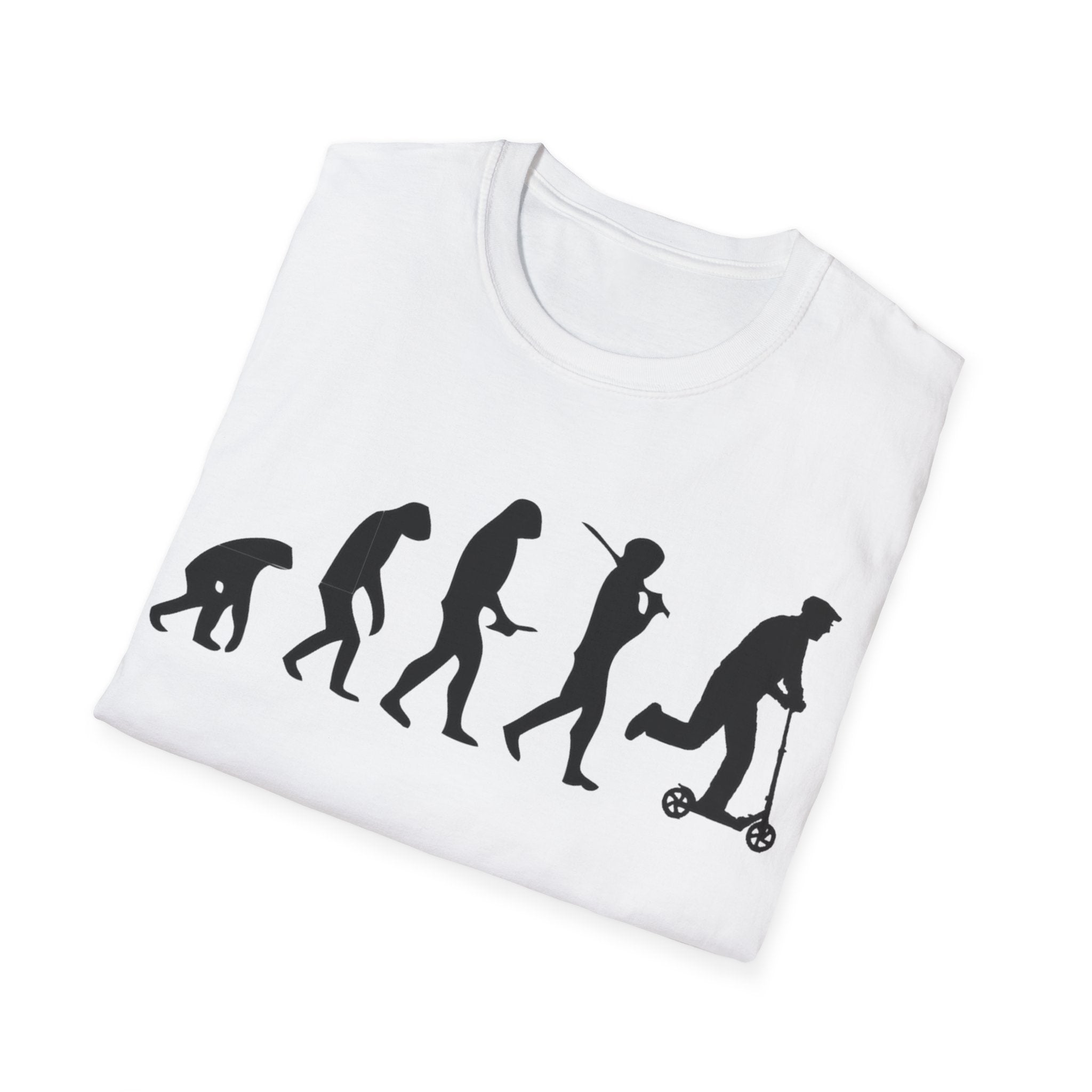 Scooter evolution Unisex Softstyle T-Shirt