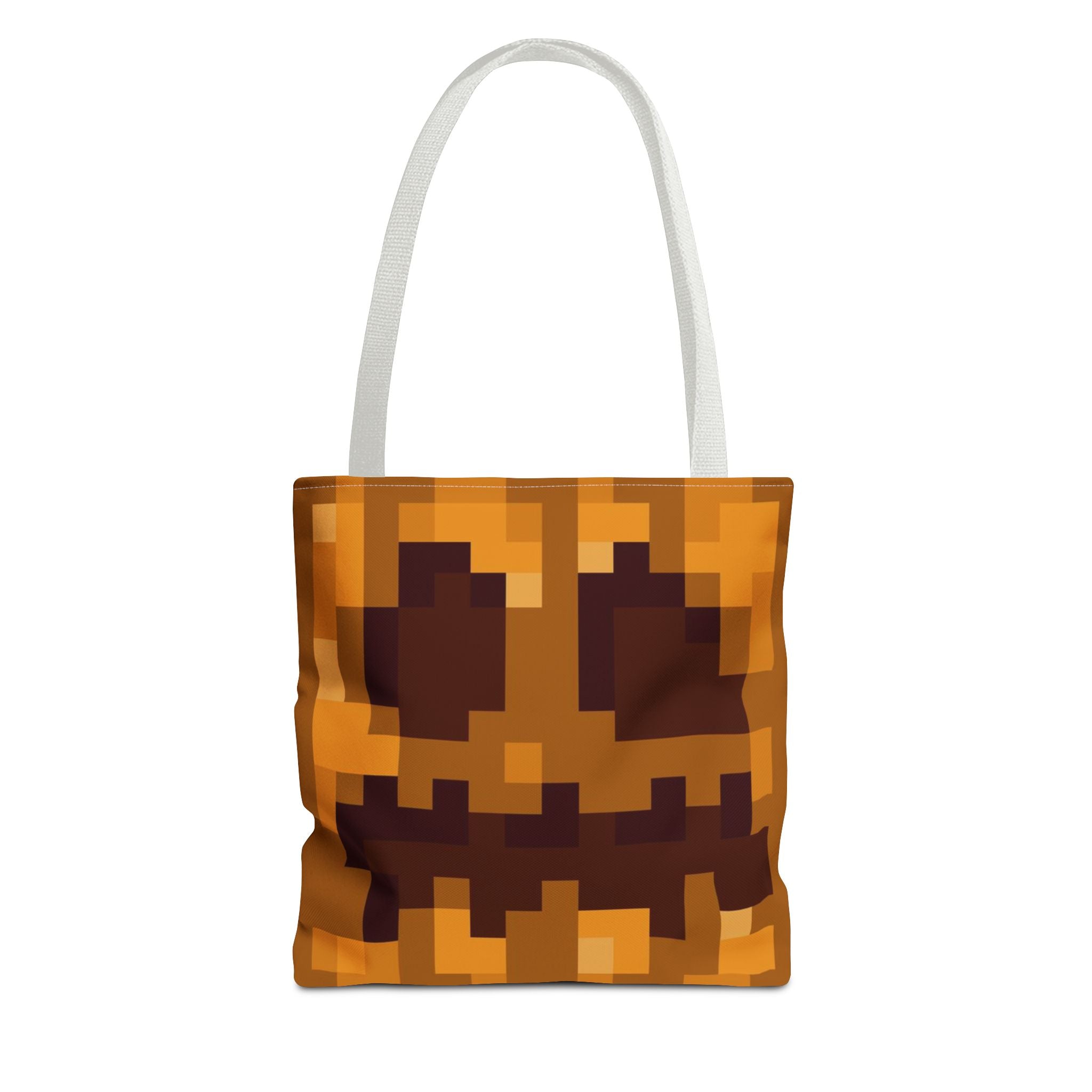 Minecraft Jack O Lantern inspired pumpkin Tote Bag (AOP) Perfect for  Halloween