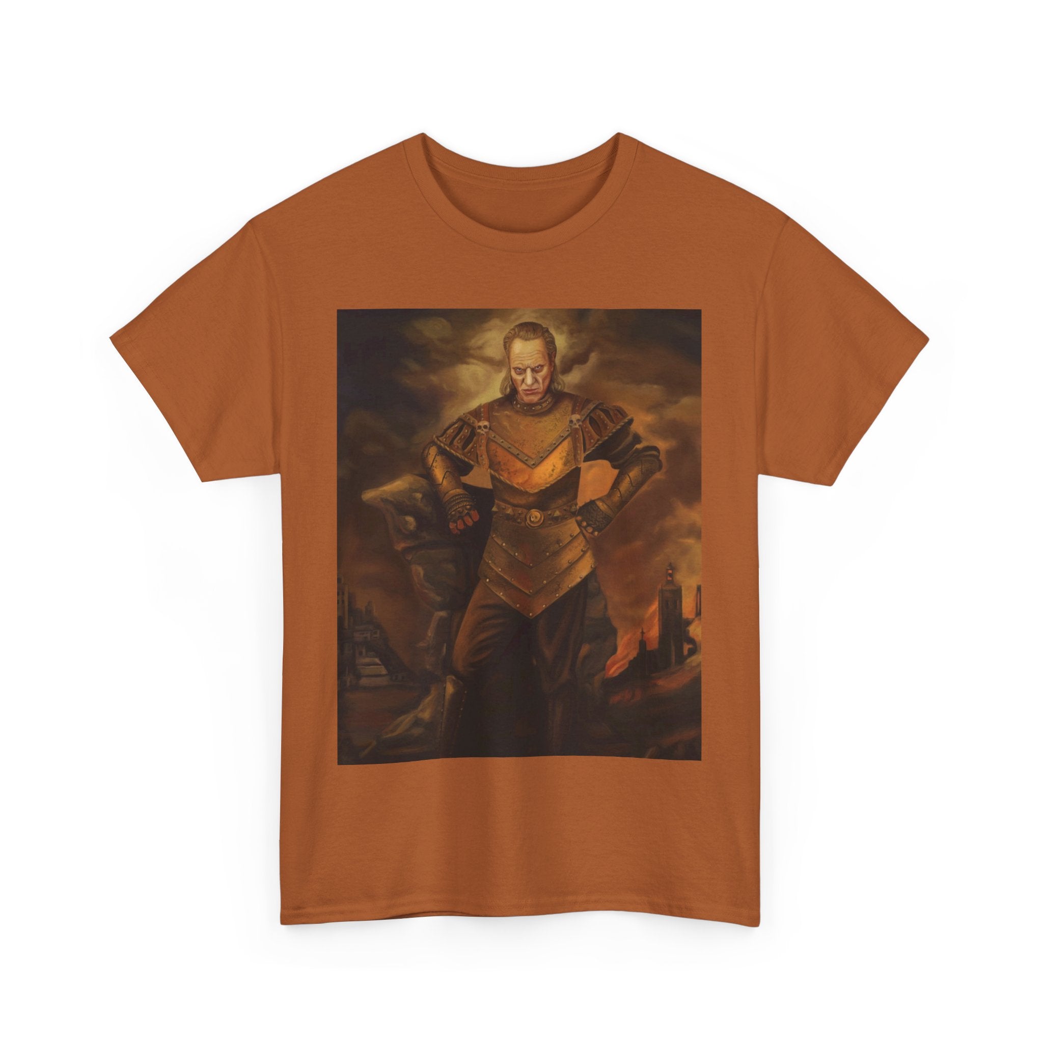 Vigo the Cruel Unisex Heavy Cotton Tee, Ghostbusters 2 Inspired Fan Art, Lord Vigo, Sorrow of Moldavia, Halloween Shirt, Horror Movie Gift,