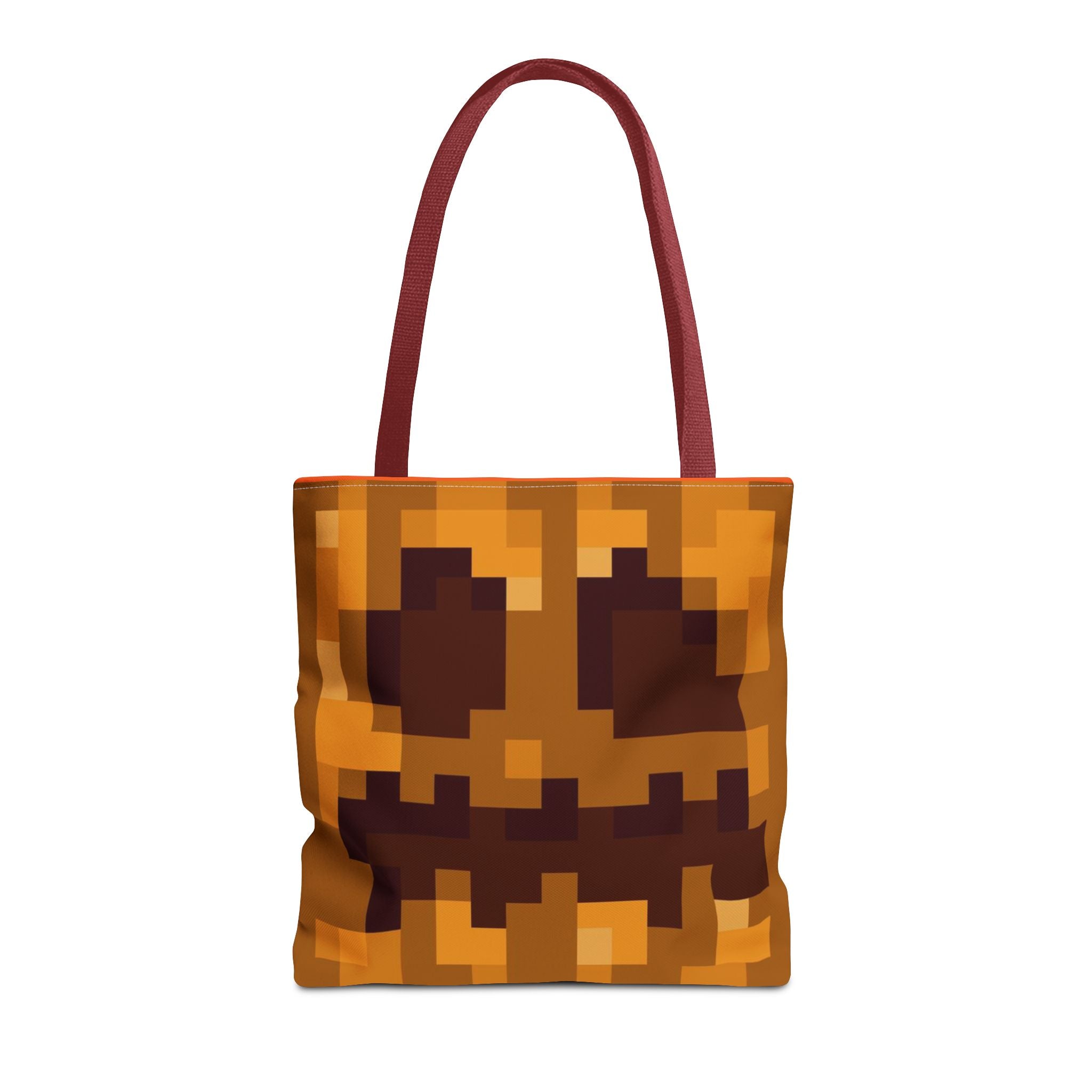 Minecraft Jack O Lantern inspired pumpkin Tote Bag (AOP) Perfect for  Halloween
