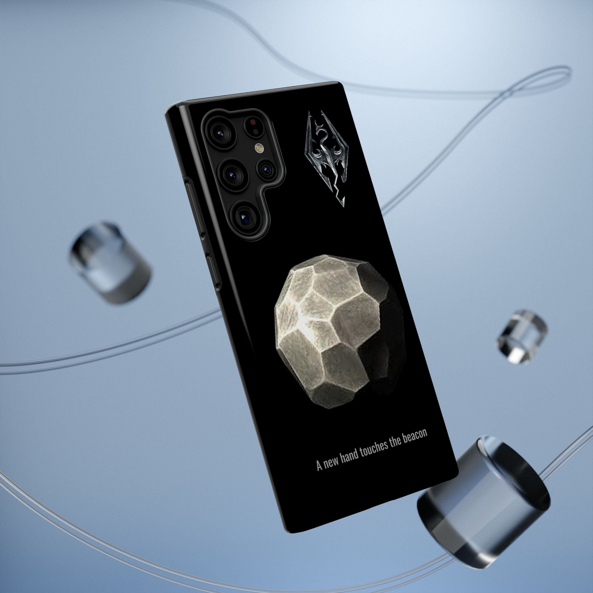 Dragonborn Meridias beacon, A new hand touches the beacon Impact-Resistant Cases