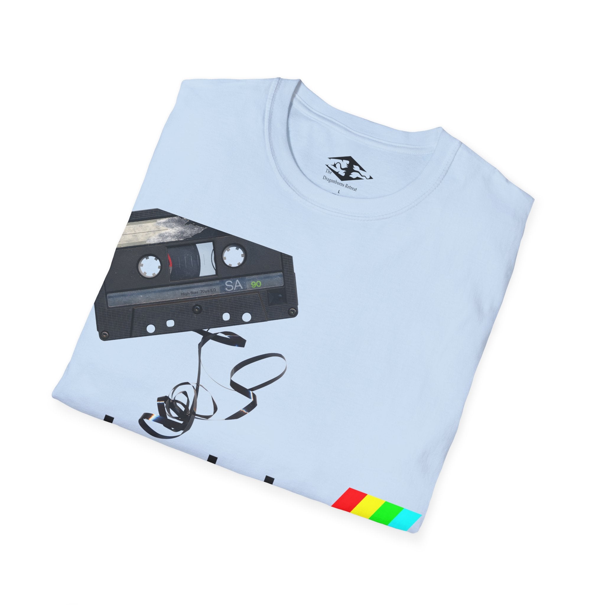 Retro Gamers ZX Spectrum Unisex Softstyle funny T-Shirt