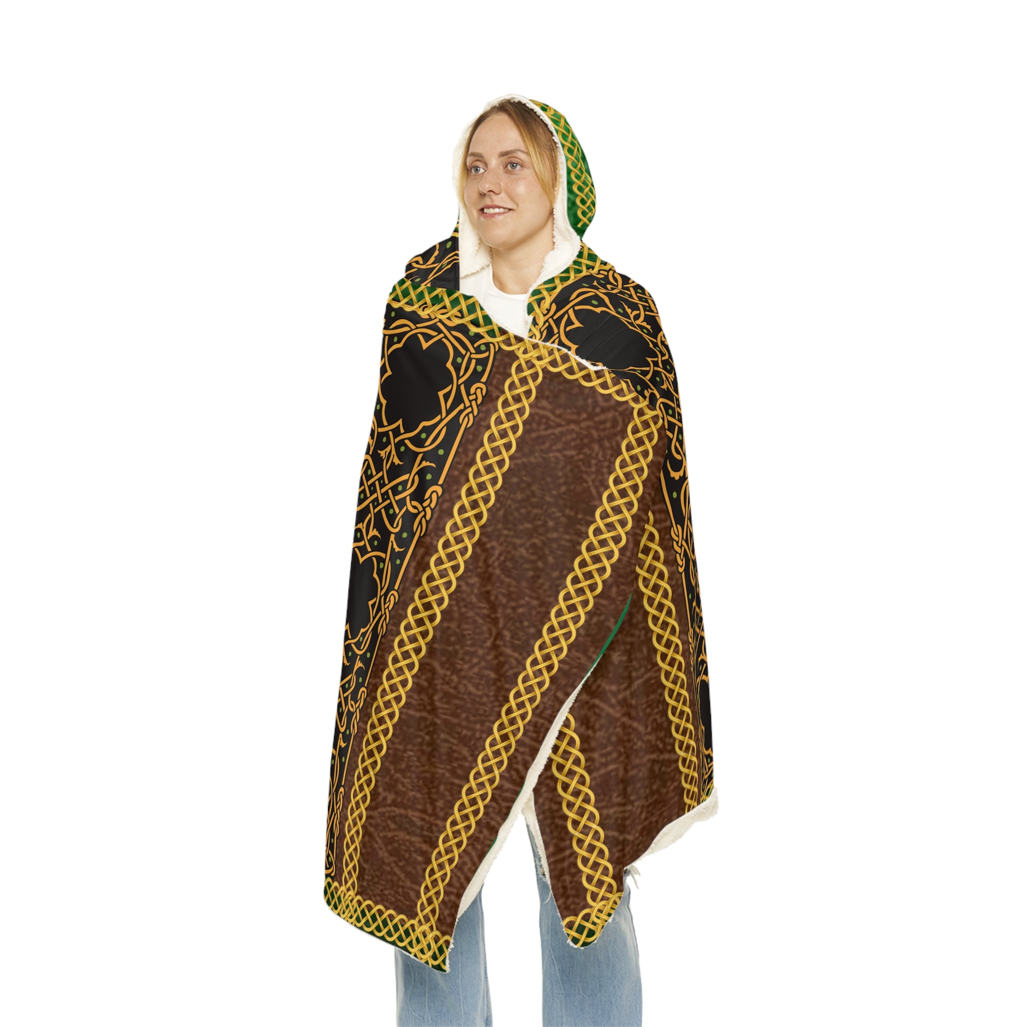Lord of the Rings Inspired Hobbit shawl Snuggle Blanket