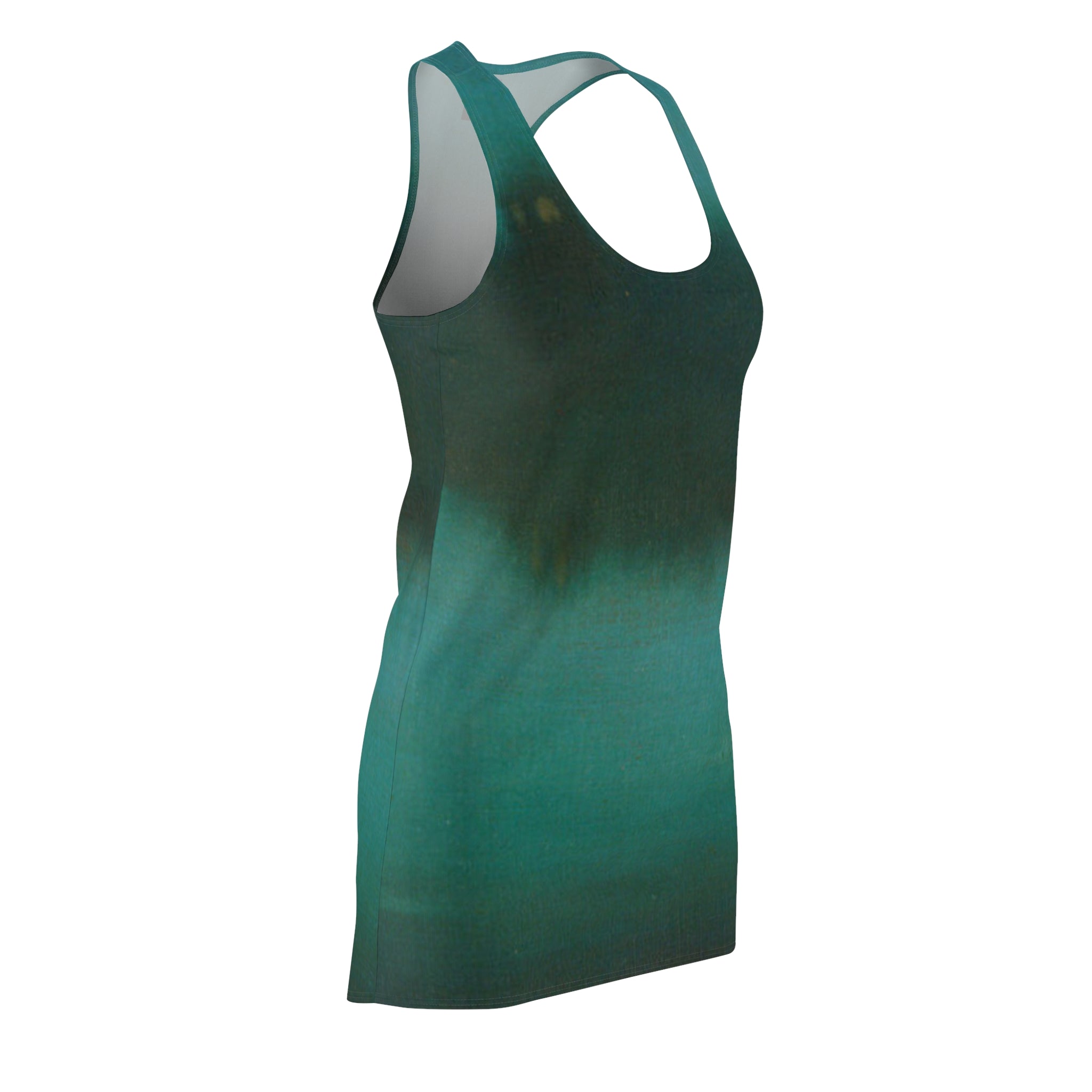 Fabled Fashion Nocturne by James Whistler inspired Women's Cut & Sew Racerback Dress (AOP)