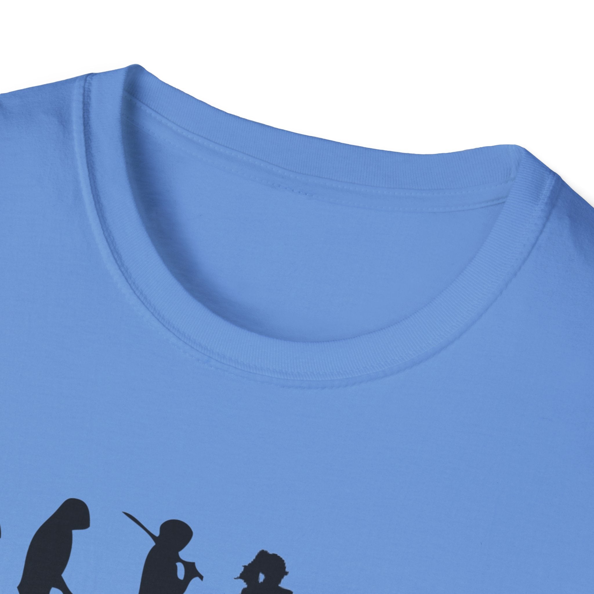 Dog walker evolution Unisex Softstyle T-Shirt