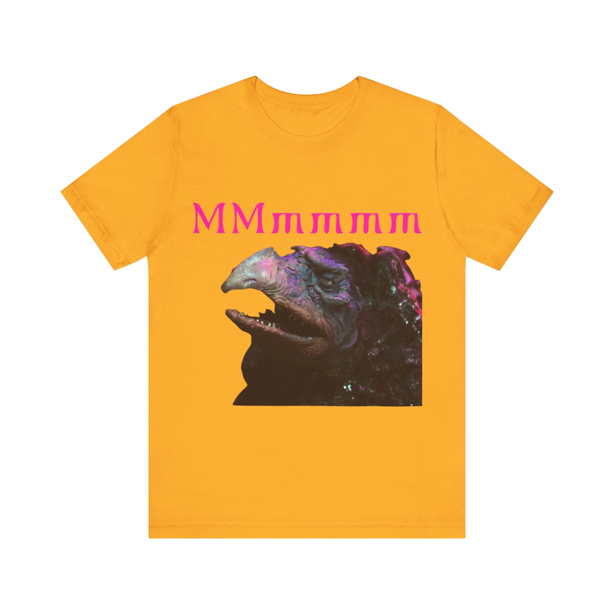 Dark Crystal inspired Skeksis 'MMmmmmm' funny Unisex Jersey Short Sleeve Tee
