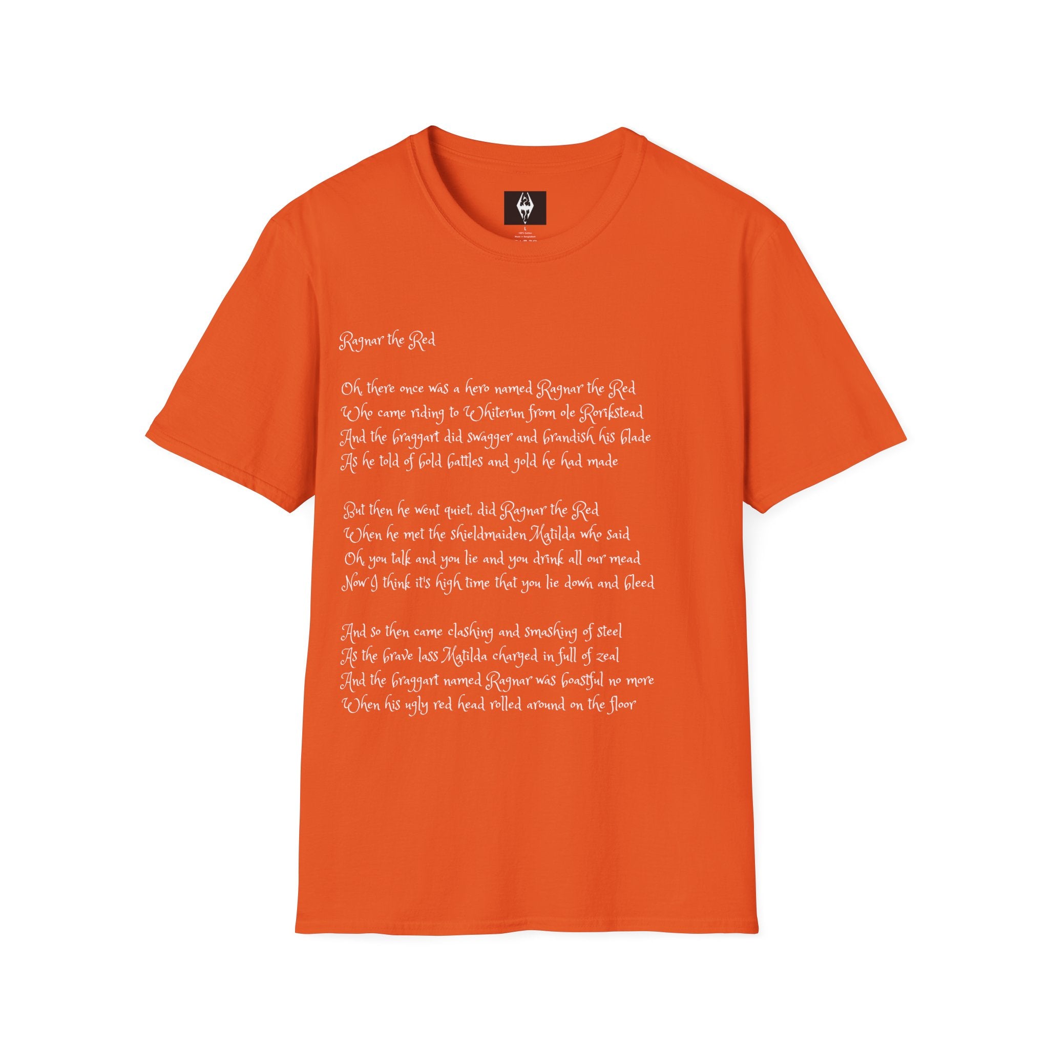 Dragonborn Ragnar the Red Unisex Softstyle T-Shirt