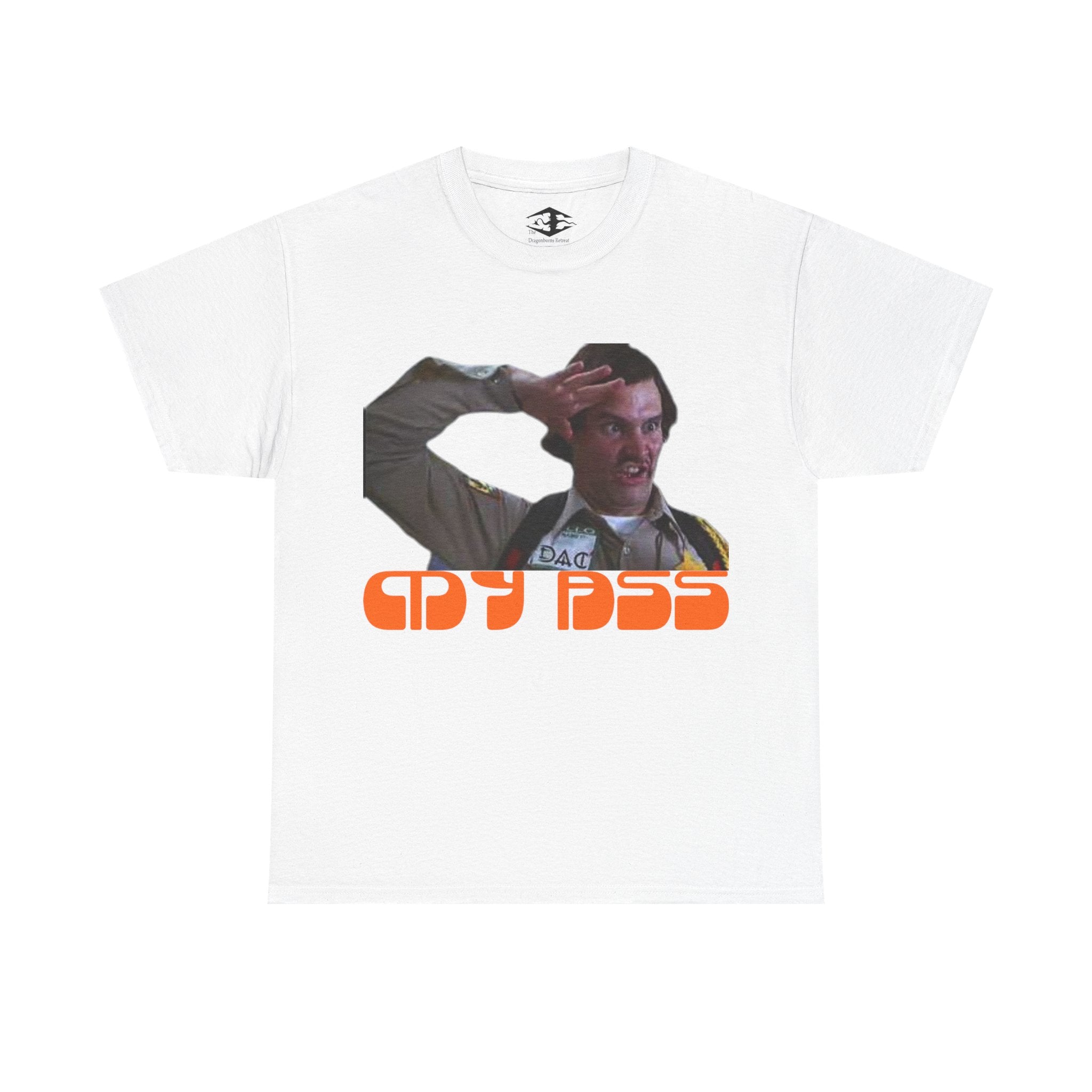 Officer Doofy 'My Ass' Funny Unisex Heavy Cotton Tee