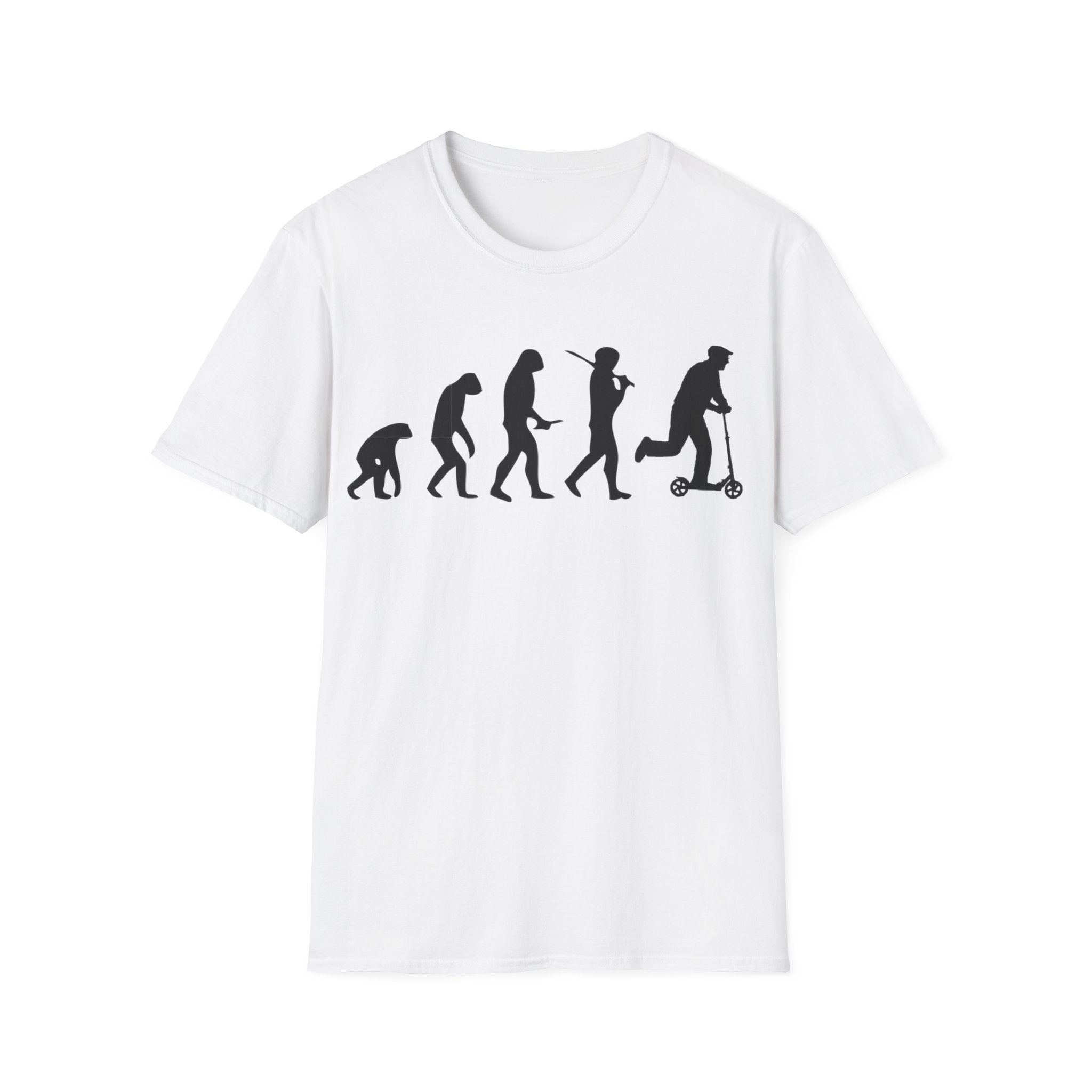 Scooter evolution Unisex Softstyle T-Shirt