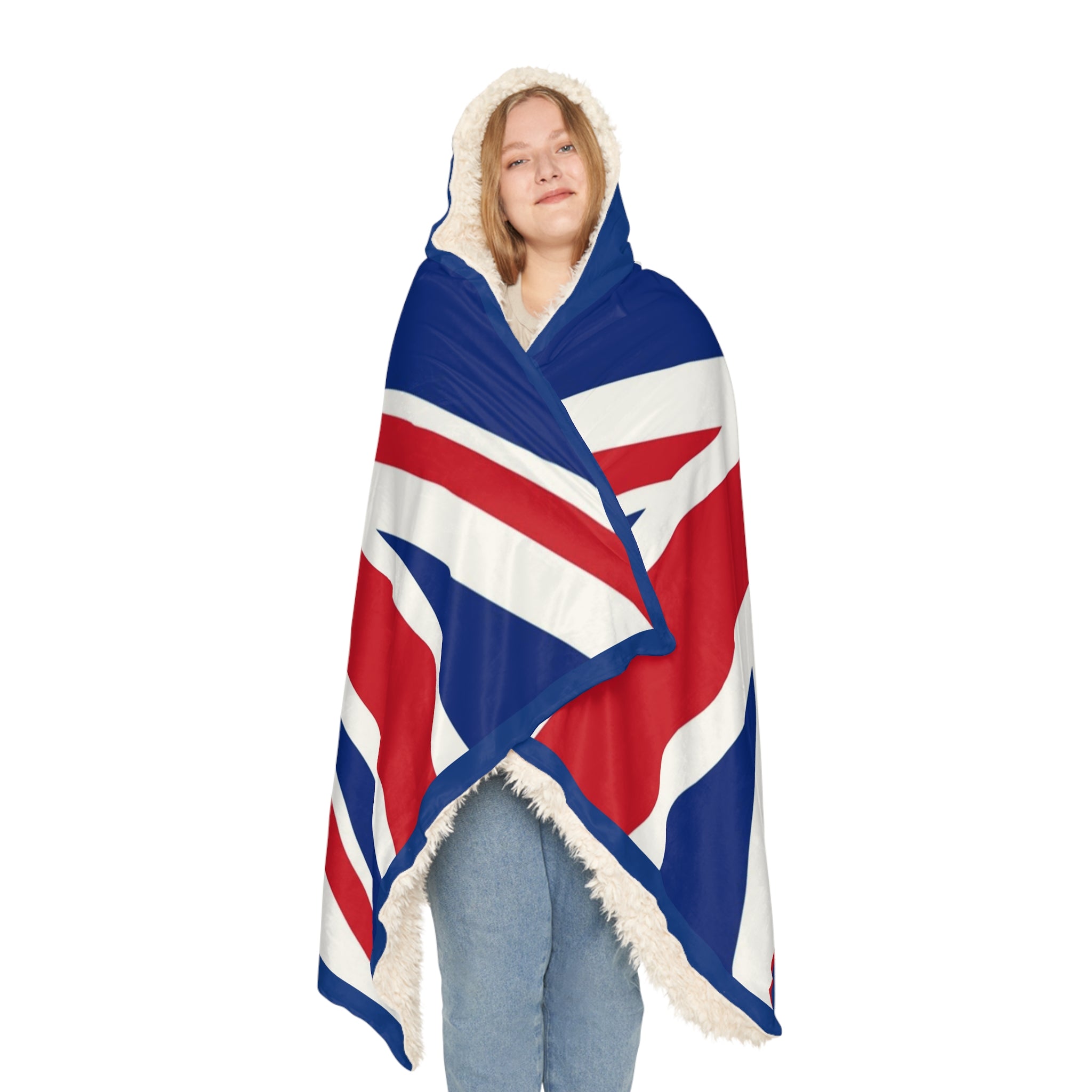United Kingdom flag Snuggle Blanket