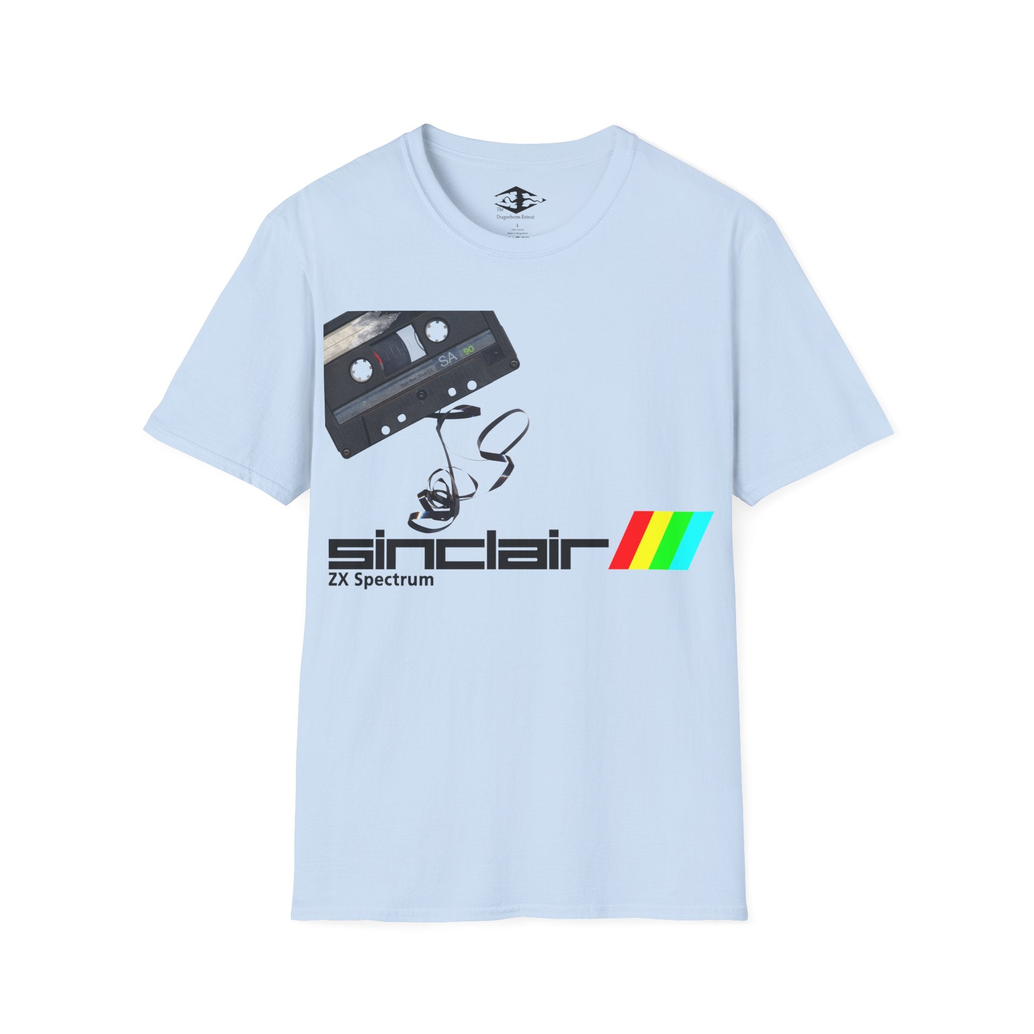 Retro Gamers ZX Spectrum Unisex Softstyle funny T-Shirt