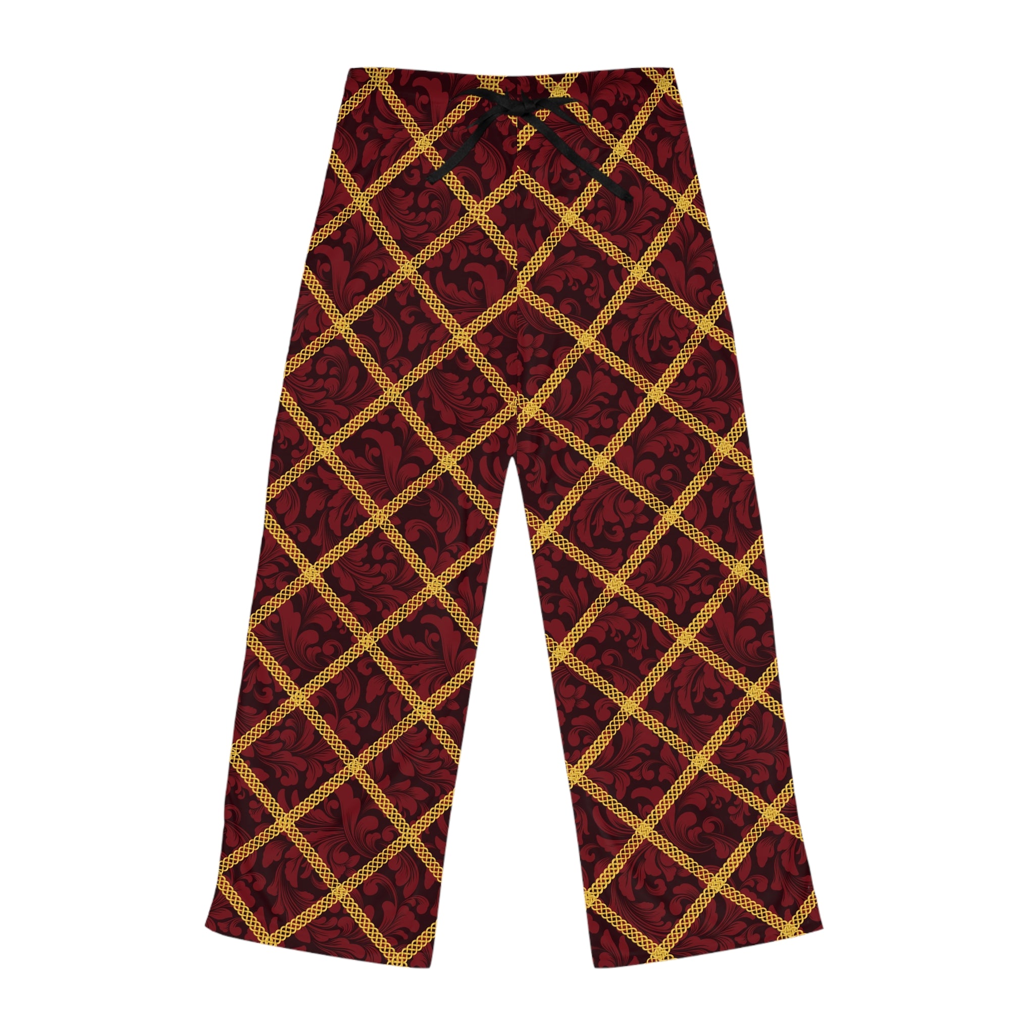 Fabled Fashion Celtic Damask Women's Pajama Pants (AOP)