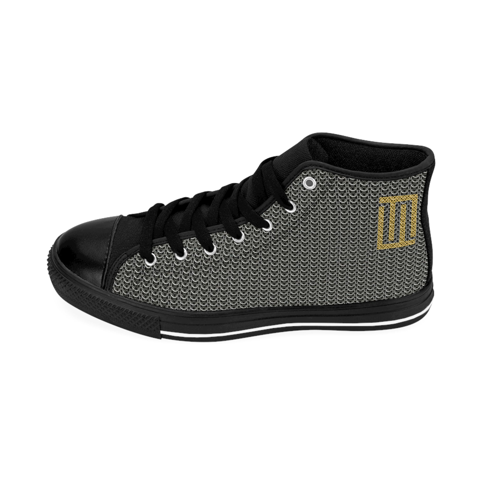 Fabled fashion Chainmail effect Men's Classic Sneakers