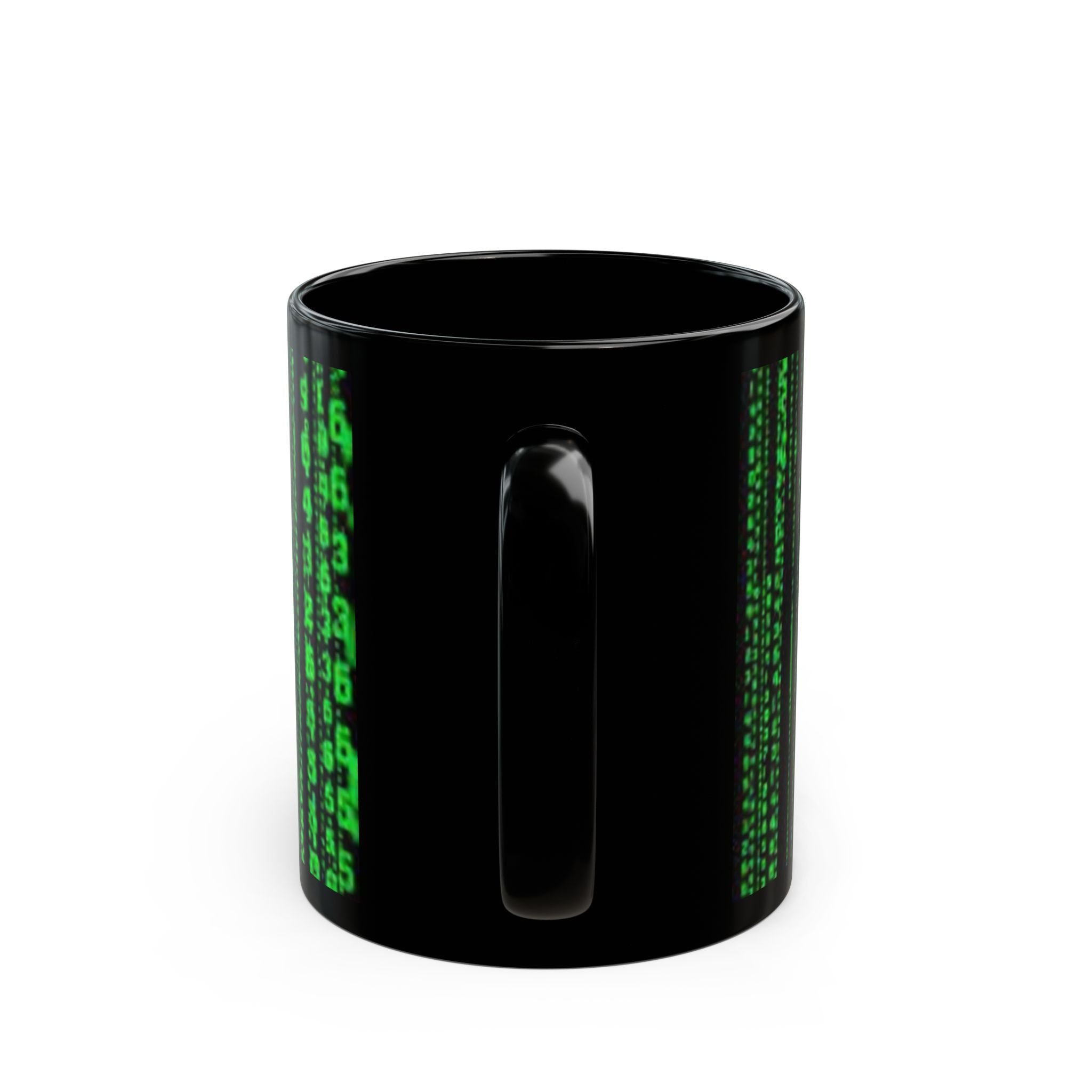 Matrix code 11oz Black Mug