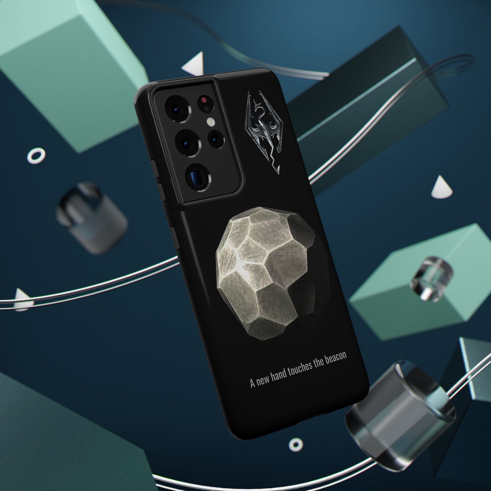 Dragonborn Meridias beacon, A new hand touches the beacon Impact-Resistant Cases