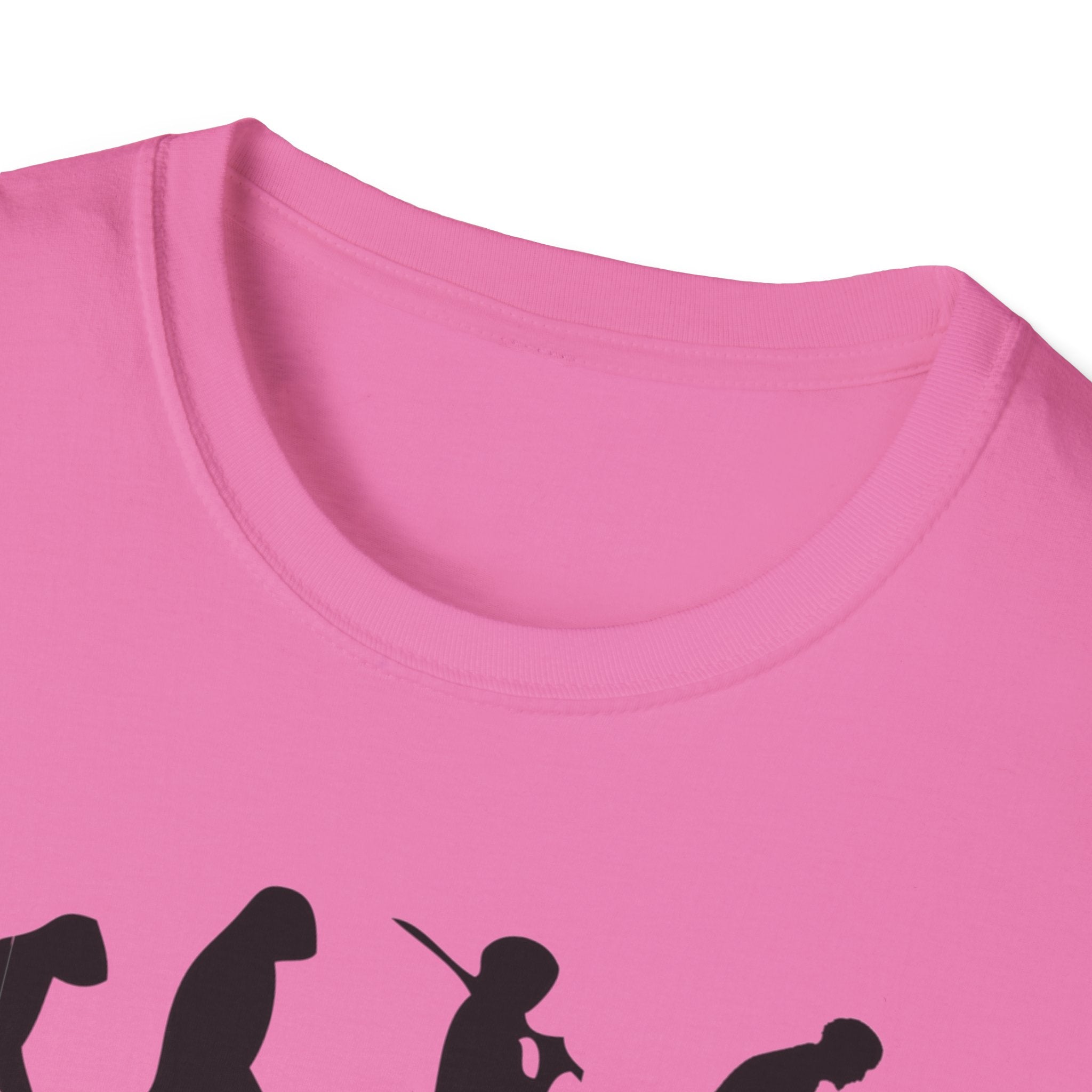 Cat Lover evolution Unisex Softstyle T-Shirt