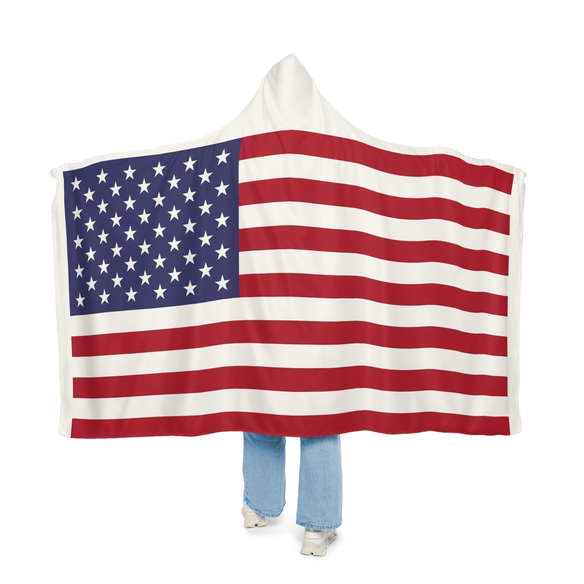 USA flag Snuggle Blanket