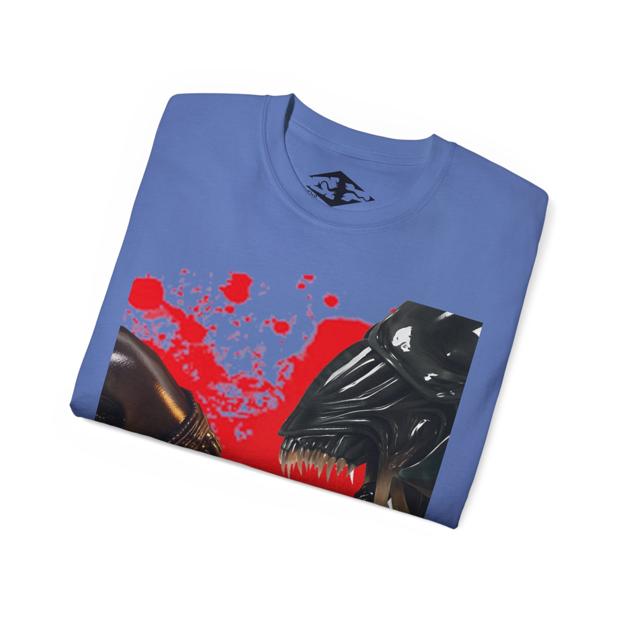 Aliens 'Love at first bite' Funny Unisex Ultra Cotton Tee