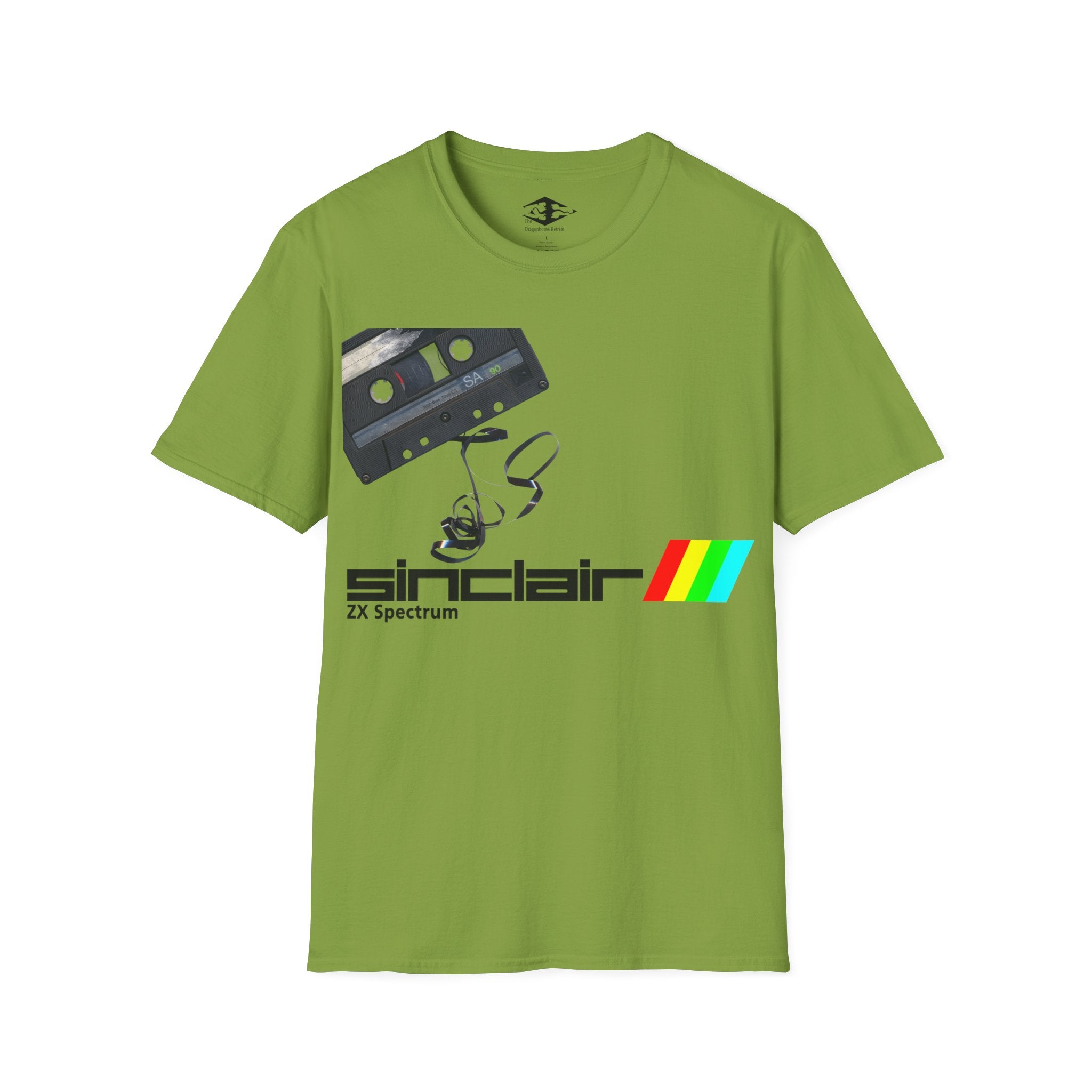 Retro Gamers ZX Spectrum Unisex Softstyle funny T-Shirt
