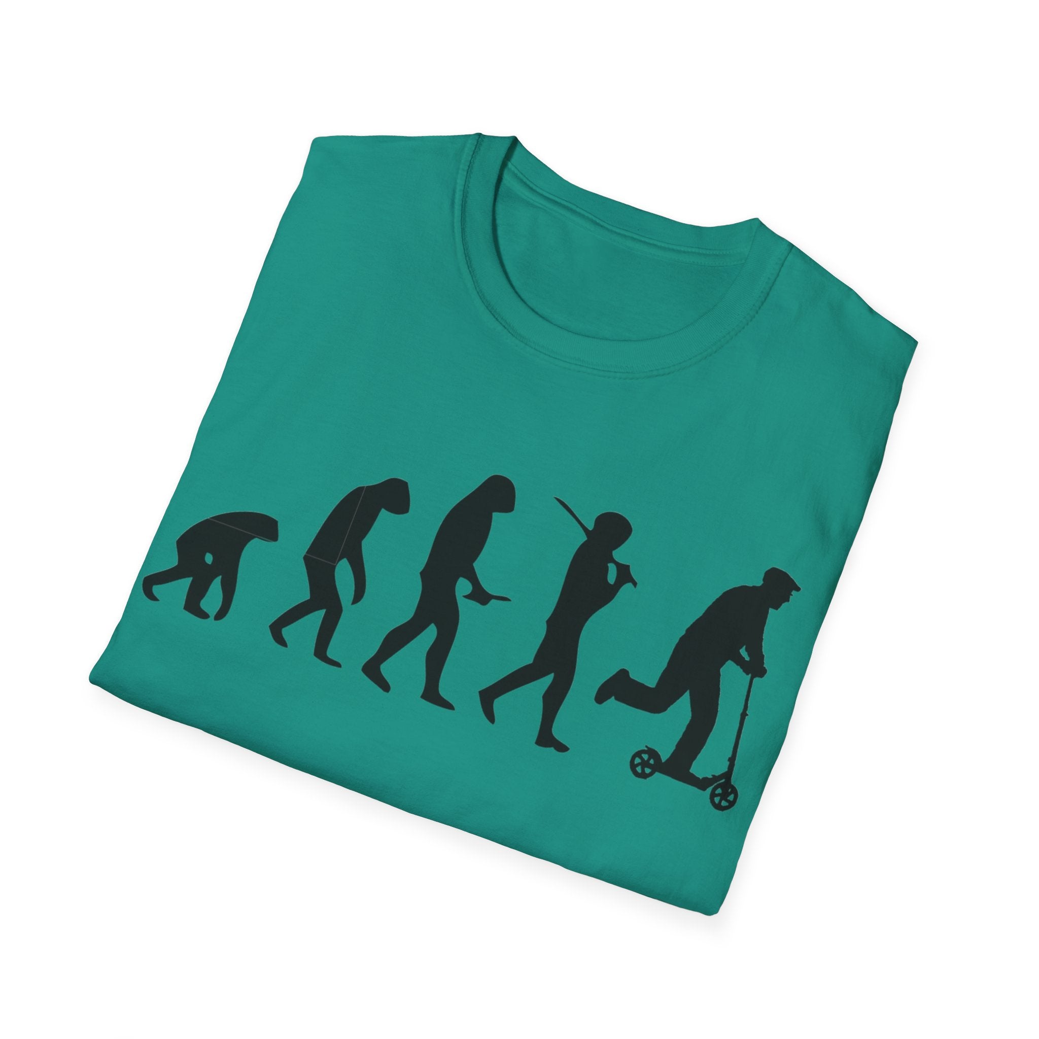 Scooter evolution Unisex Softstyle T-Shirt